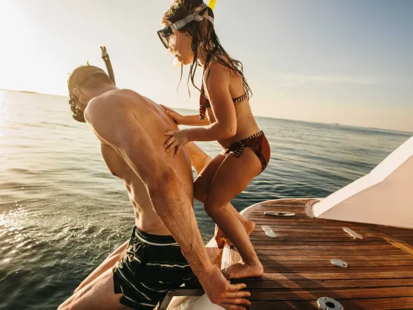 Luxury yacht ride at Joali Maldives