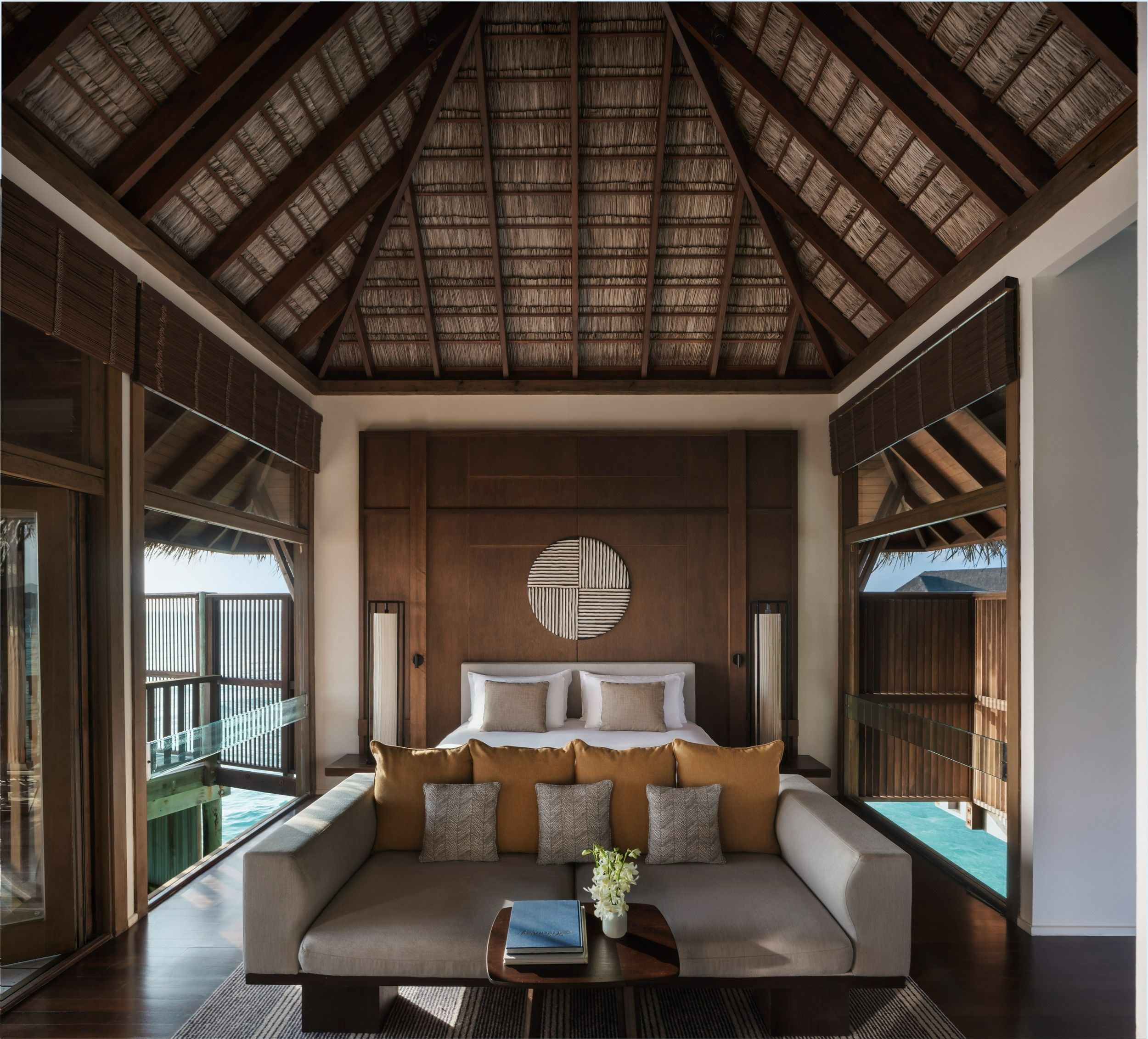 Two Bedroom Grand Water Villa with Bedrrom