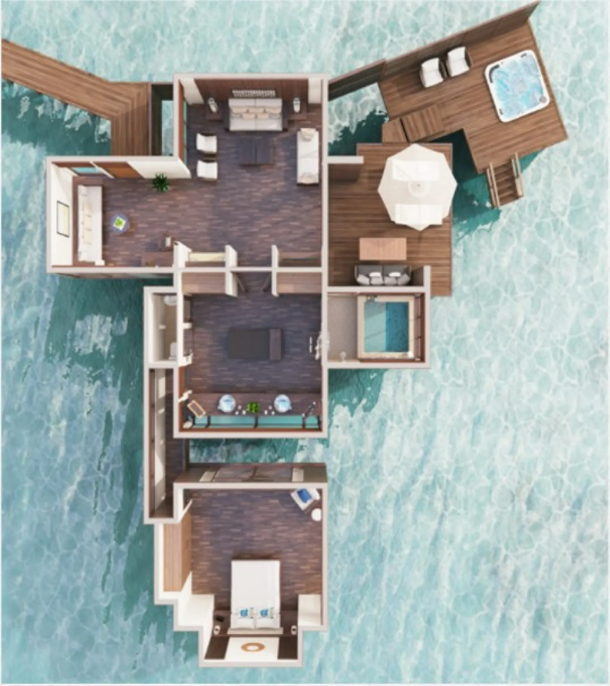 Conrad Maldives Rangali Island - Grand Water Villa