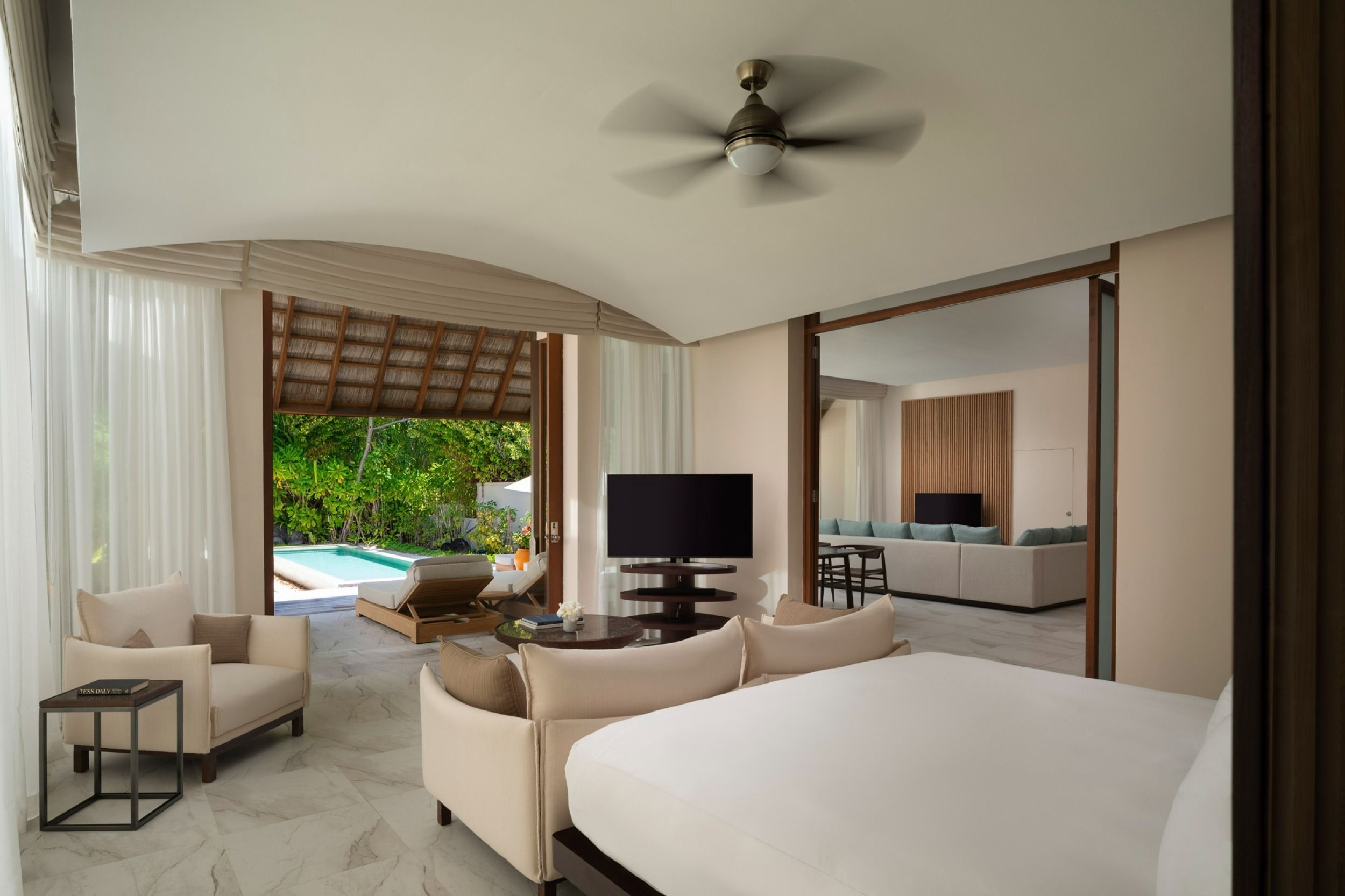  Three Bedroom Beach Suite with Pool