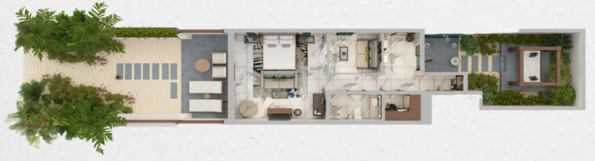 Beach Villa Floor Plan