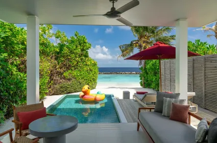 Beach Suite with Pool - Dhigali Maldives