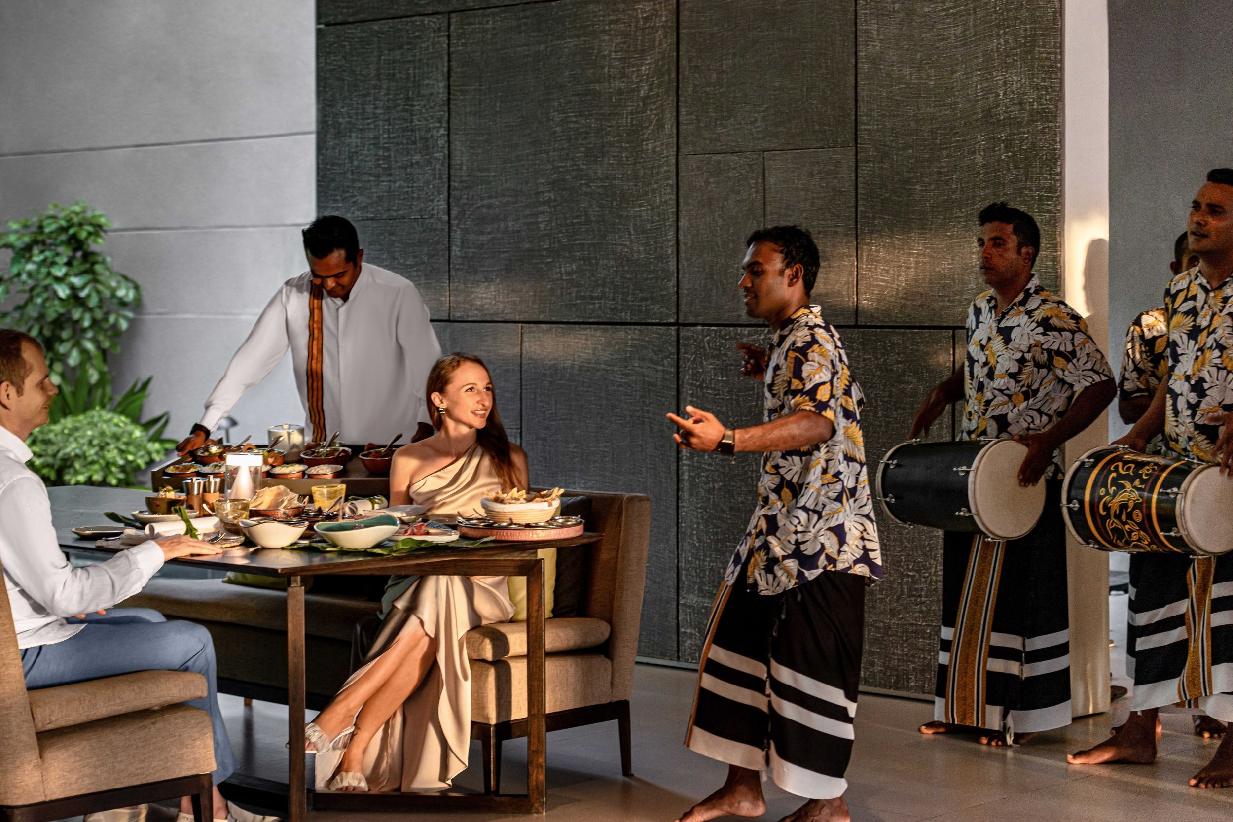 White Restaurant Indian Ocean Night 