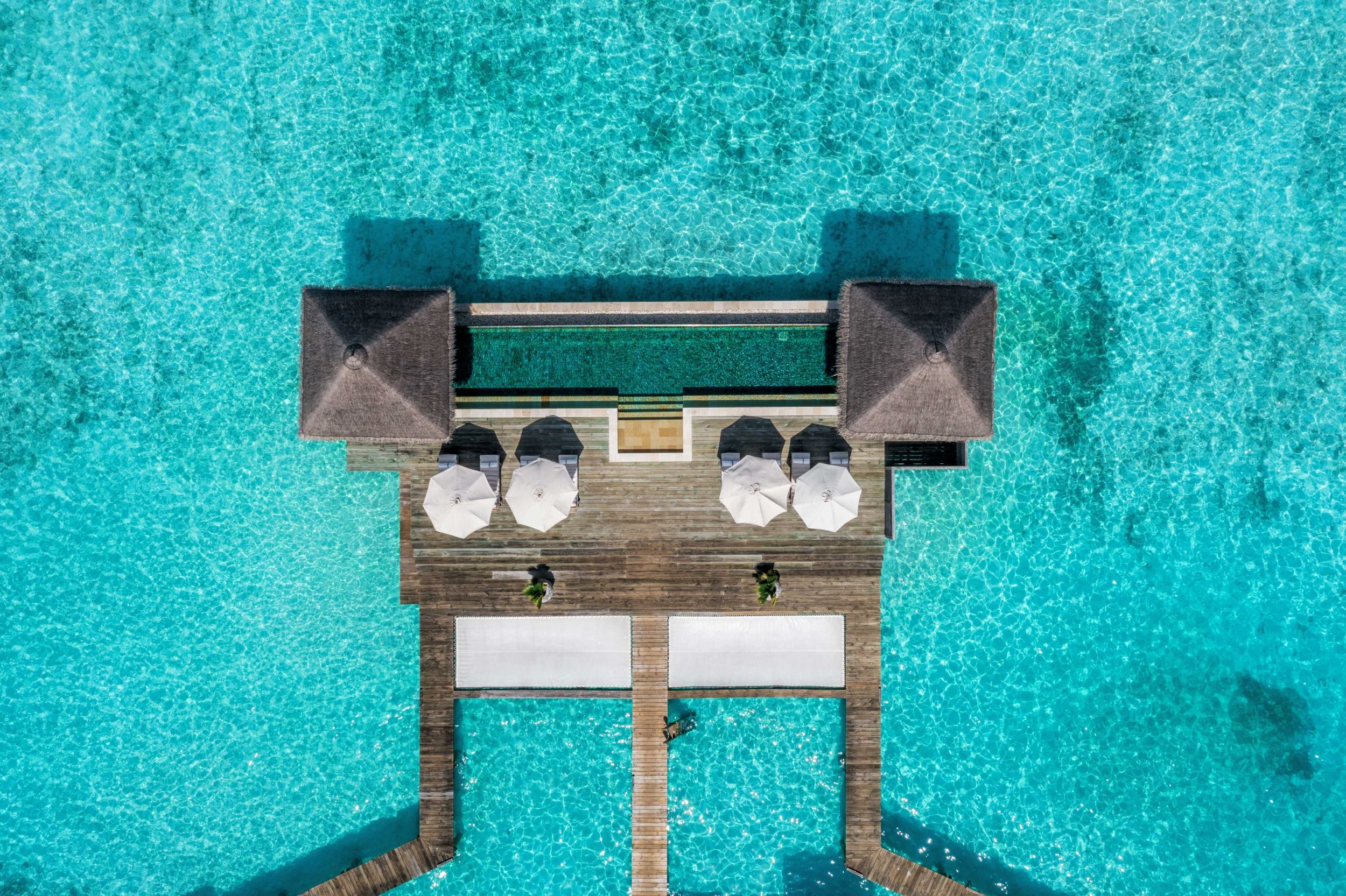 Private Reserve Pool Area Aerial