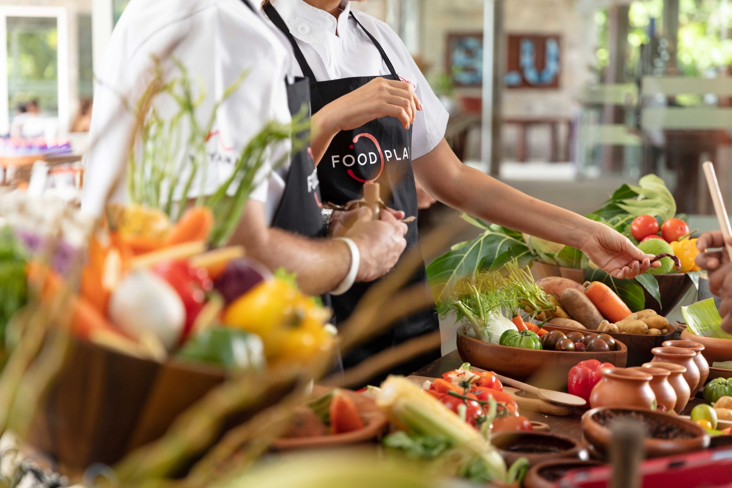Ingredients in Foodplay cooking class