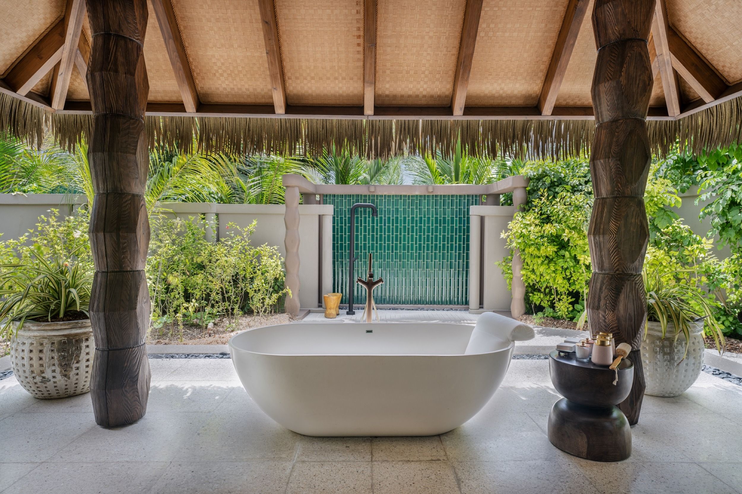 Bath and outdoor shower - Three Bedroom Beach Residence with Pool