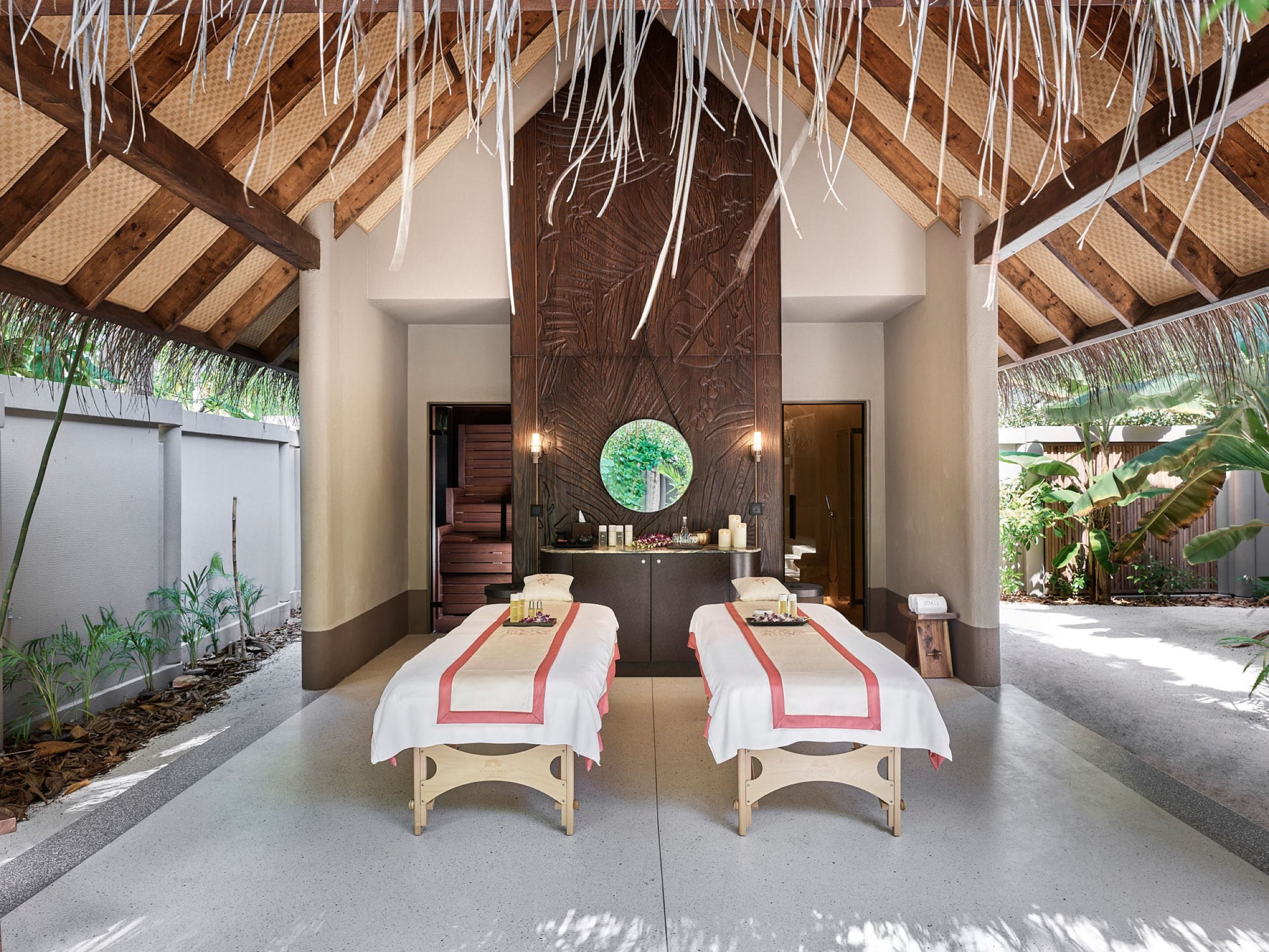 Private in-villa wellness facilities