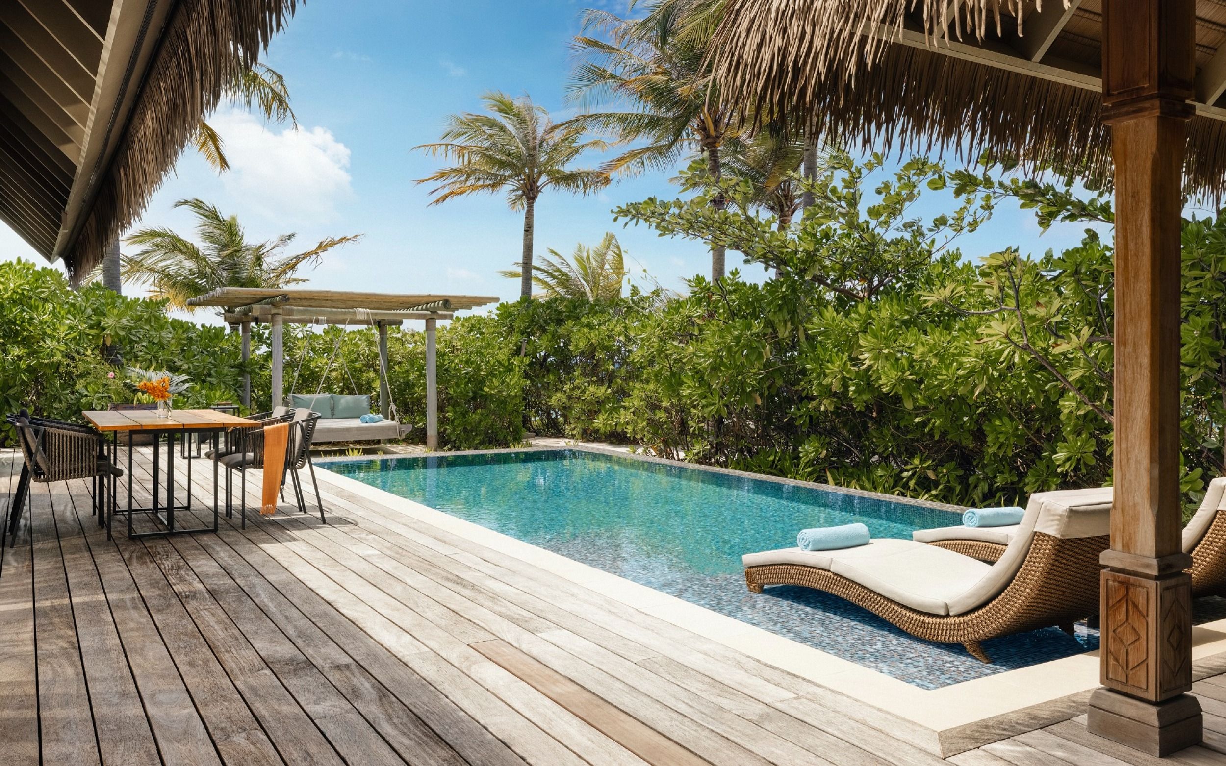 Waldorf Astoria Maldives Ithaafushi - Beach Villa with Pool