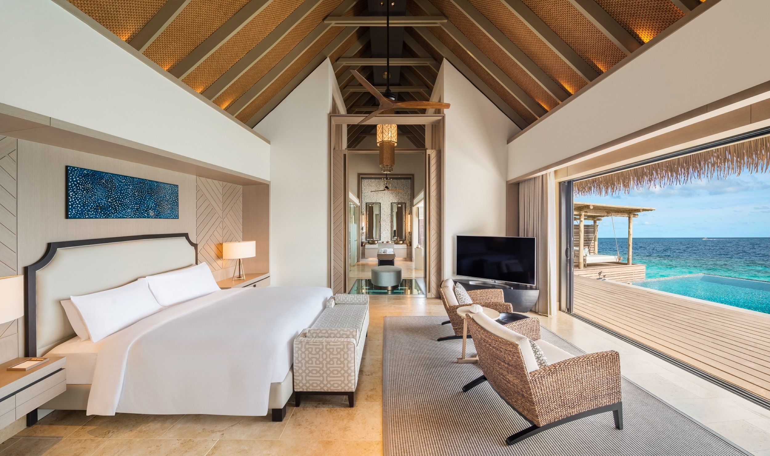 Waldorf Astoria Maldives Ithaafushi - Three Bedroom Overwater Villa with Pool