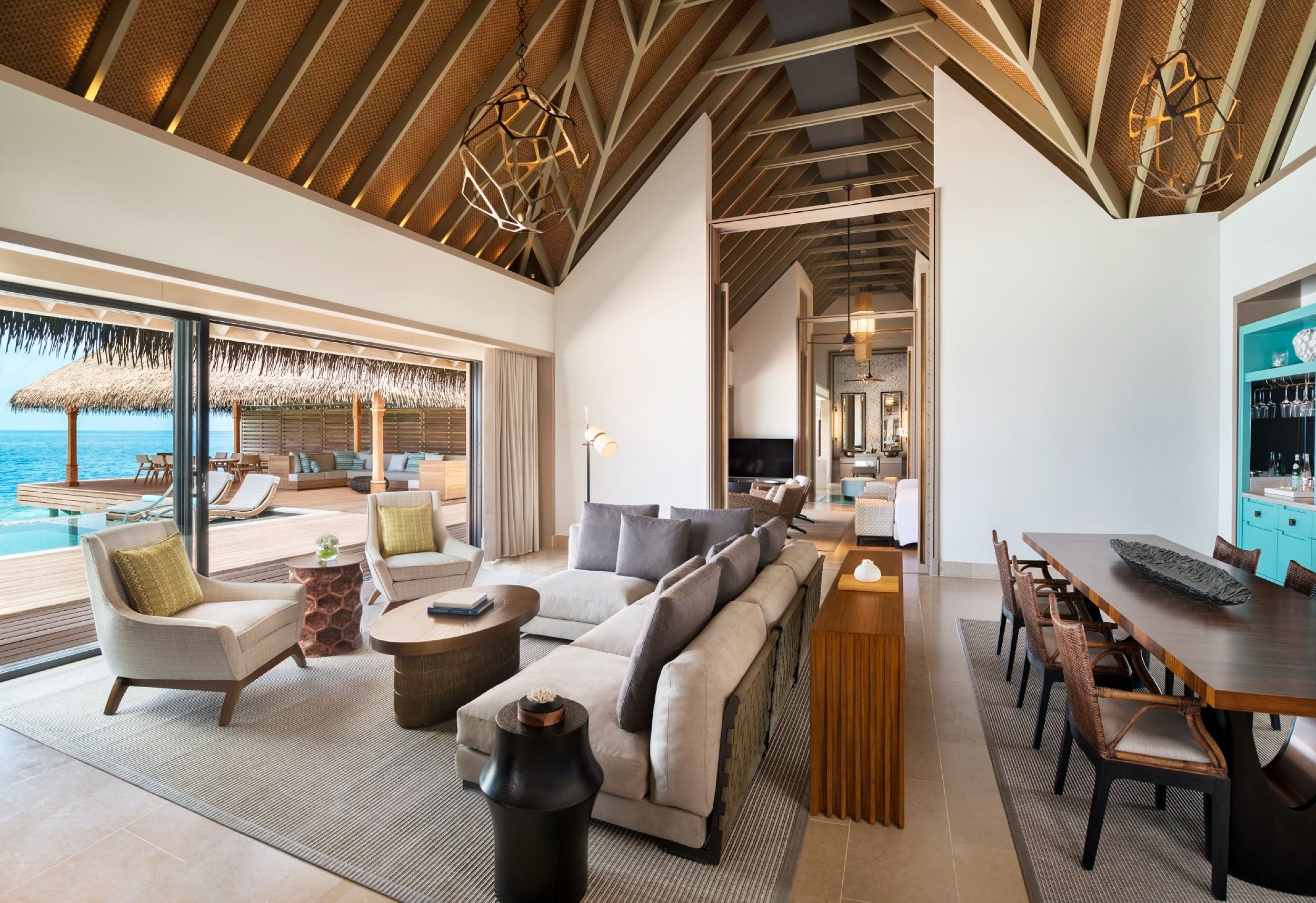 Waldorf Astoria Maldives Ithaafushi - Three Bedroom Overwater Villa with Pool