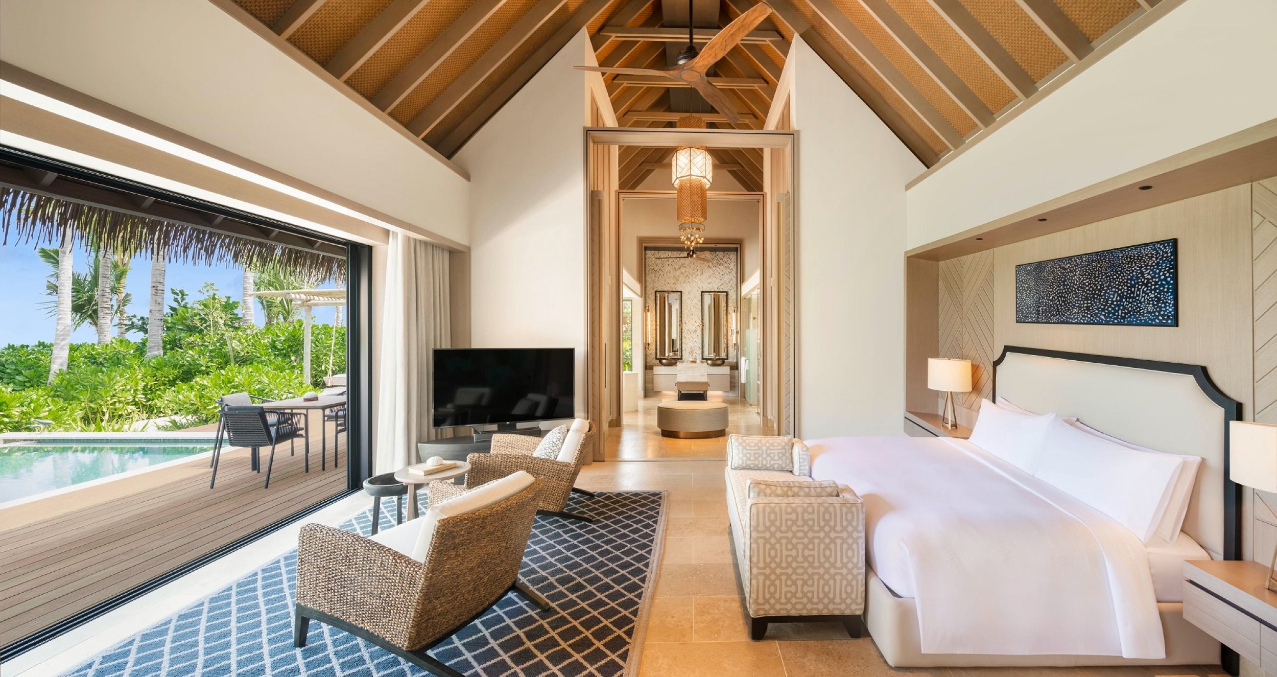 Waldorf Astoria Maldives Ithaafushi - Beach Villa with Pool