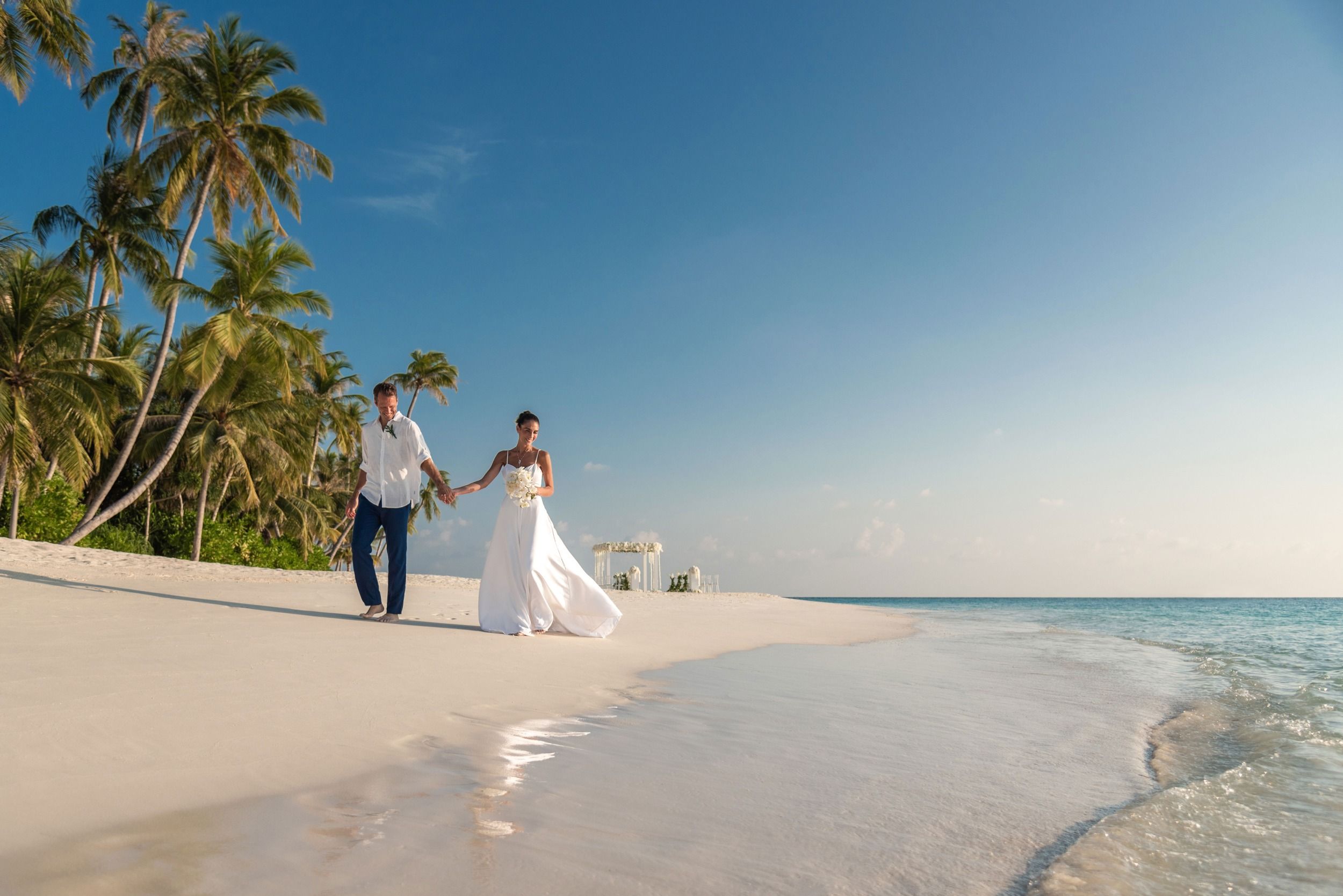 Weddings at Velaa Bride and Groom