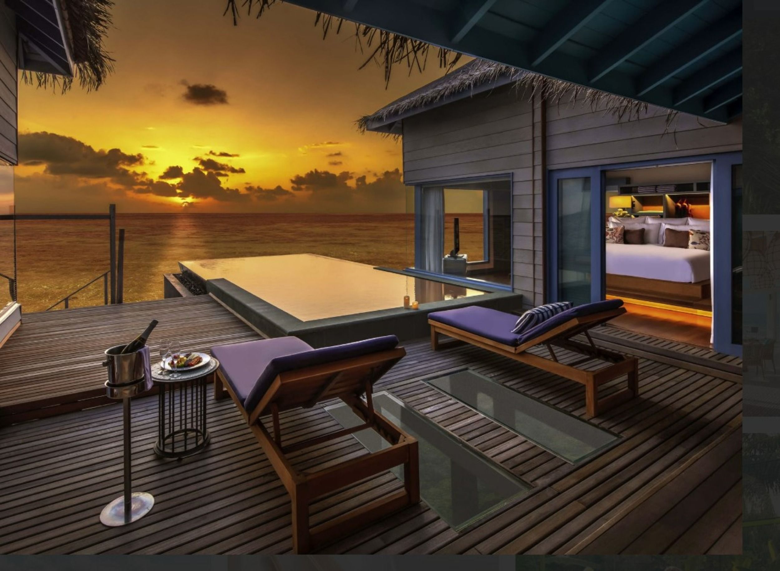 Sunset Overwater Retreat