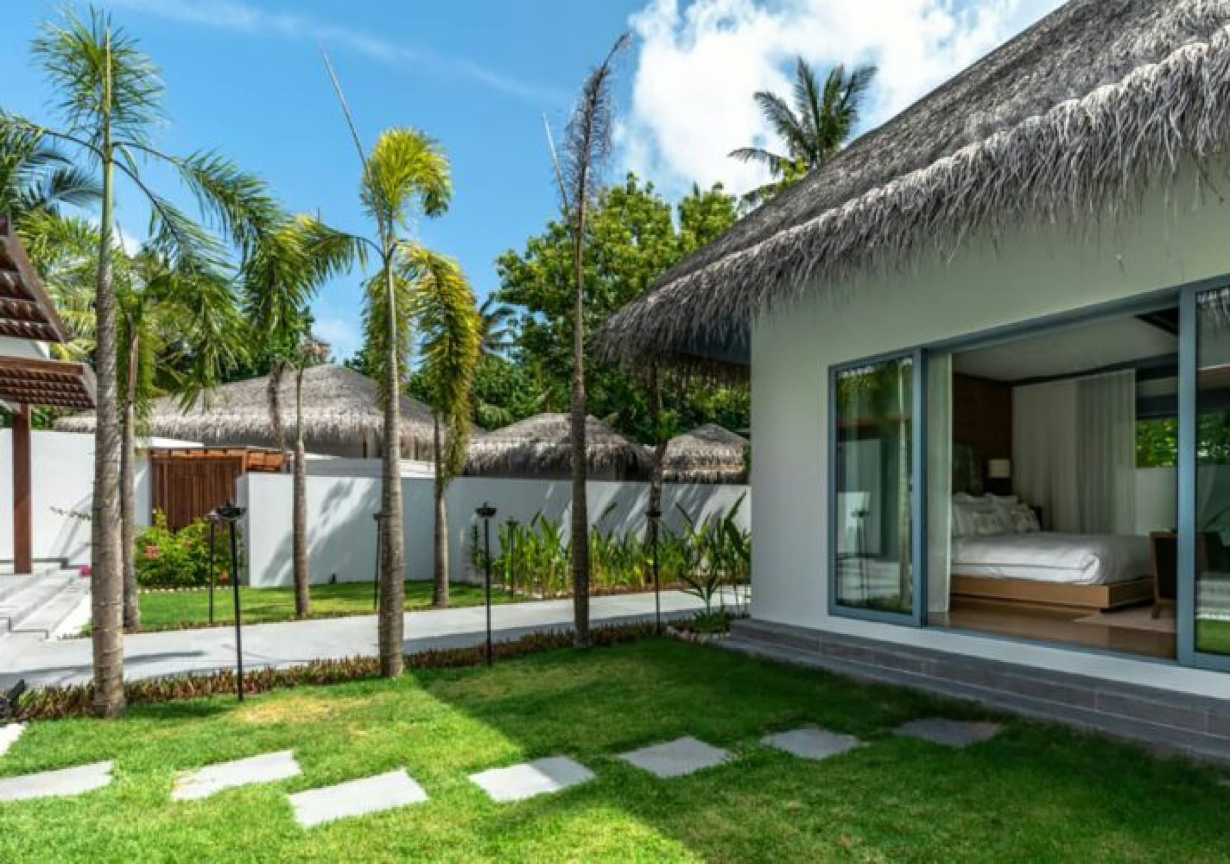 Lawn view of Bedroom