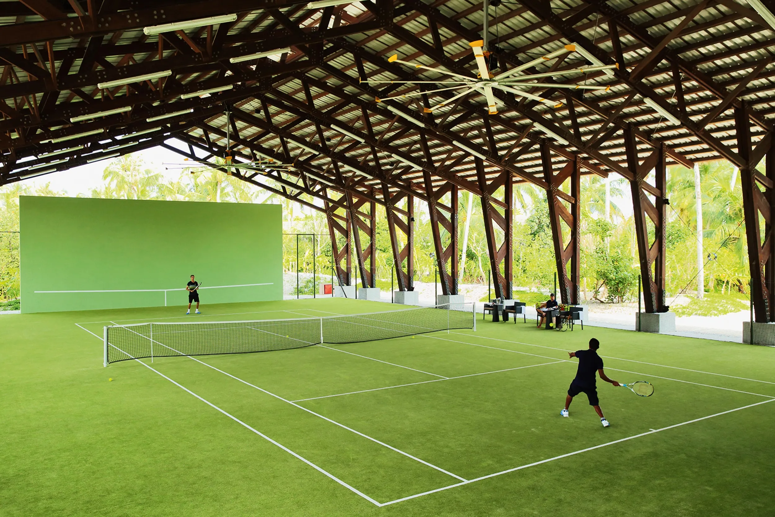 Covered Tennis-Court
