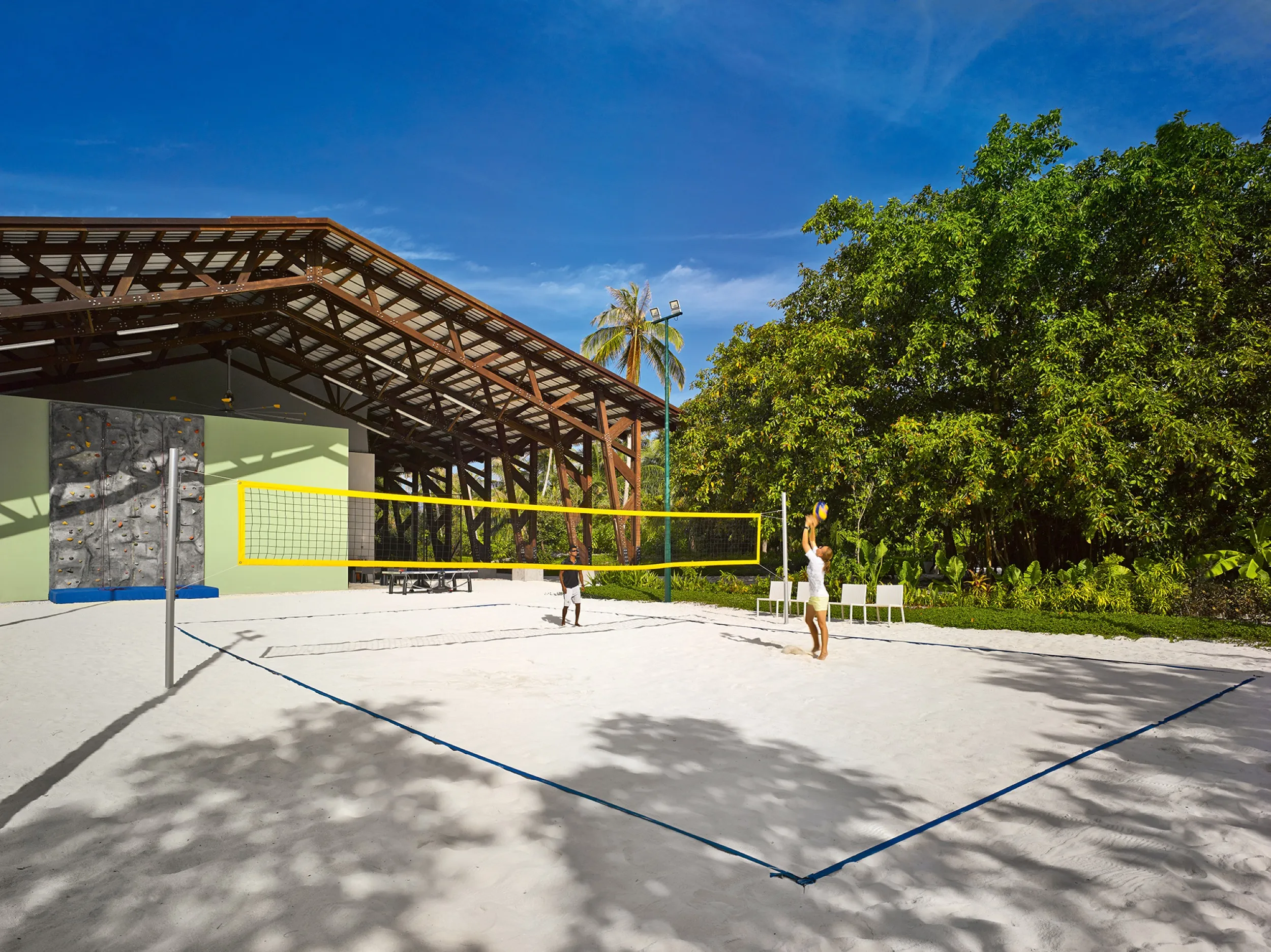 Volleyball court