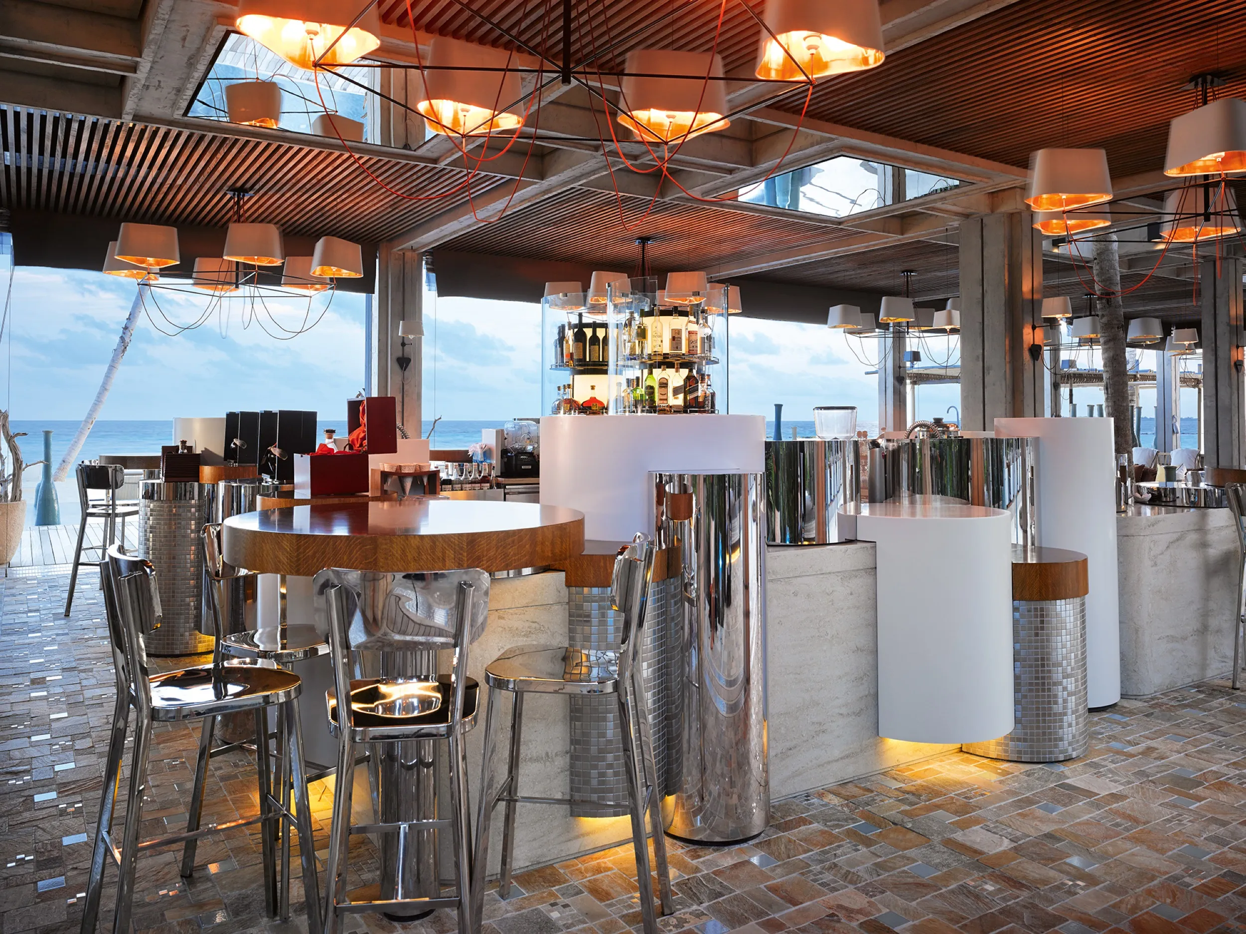 Avi Pool Bar Interior 