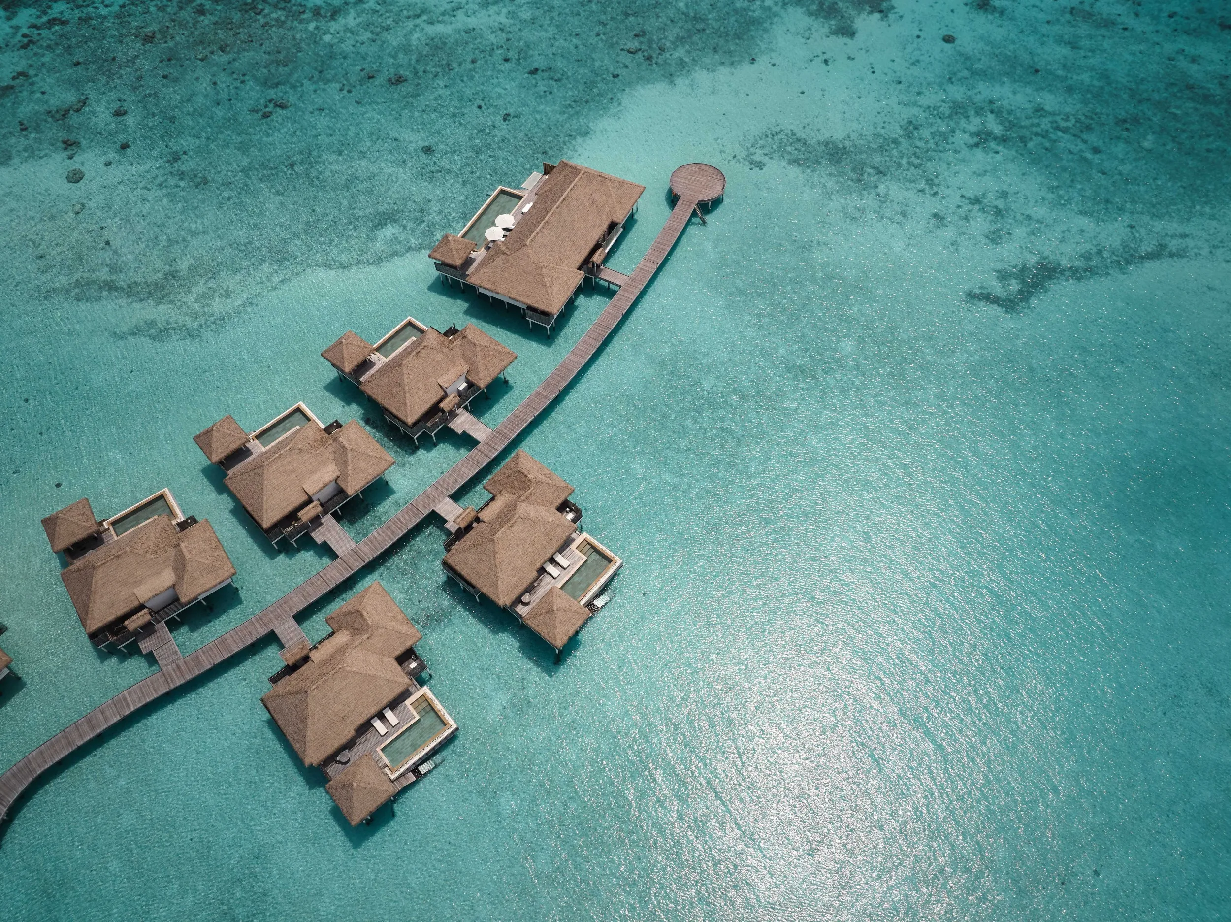 Water Villas Areal View 