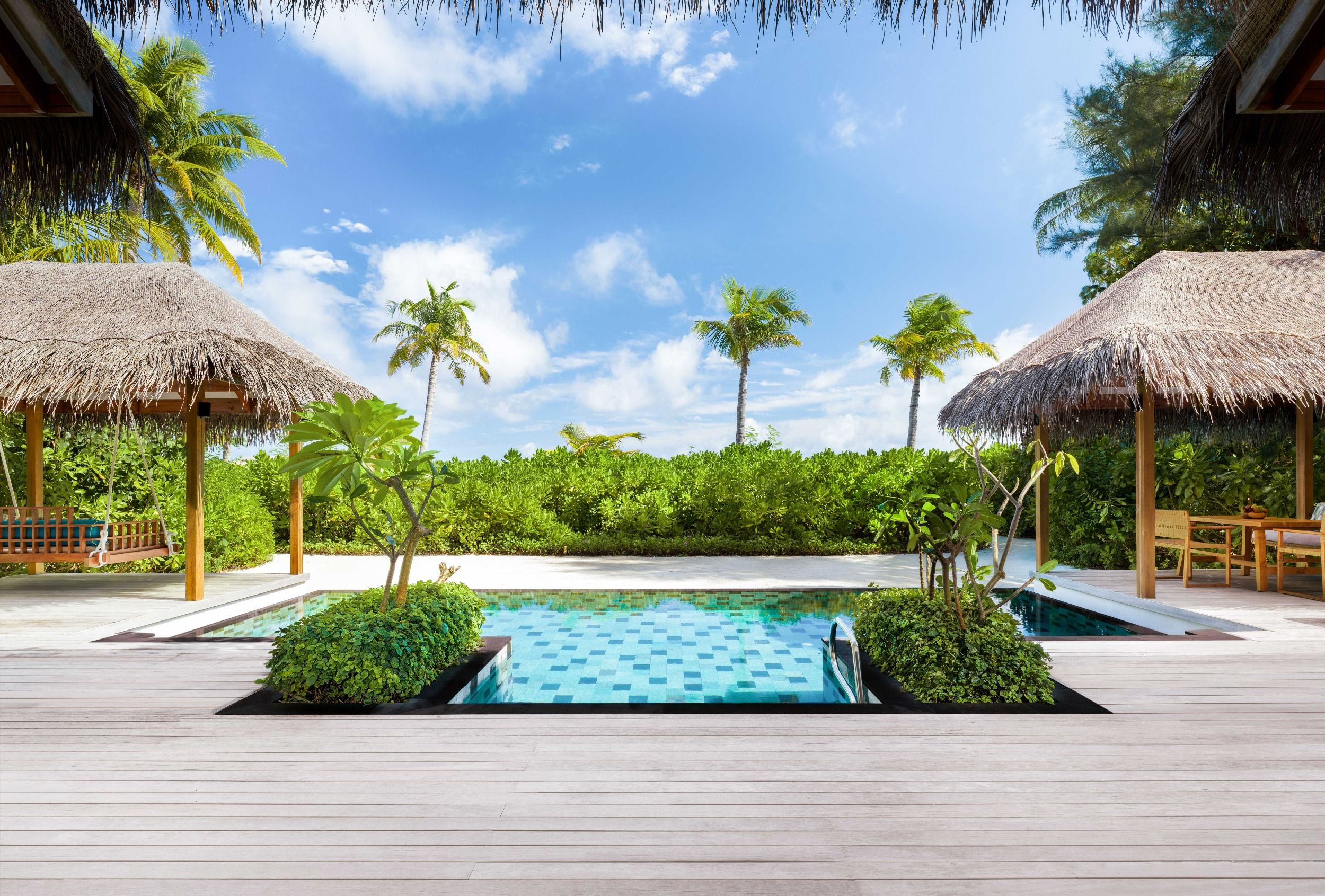 Two Bedroom Beach Pool Villa Outdoor Deck