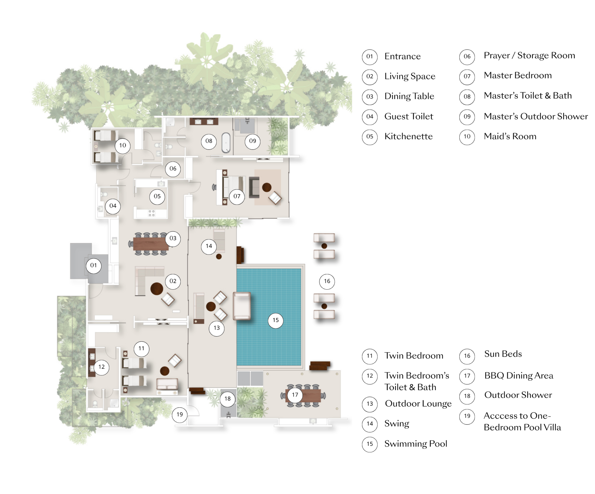 Floor Plan - Boduge Residence