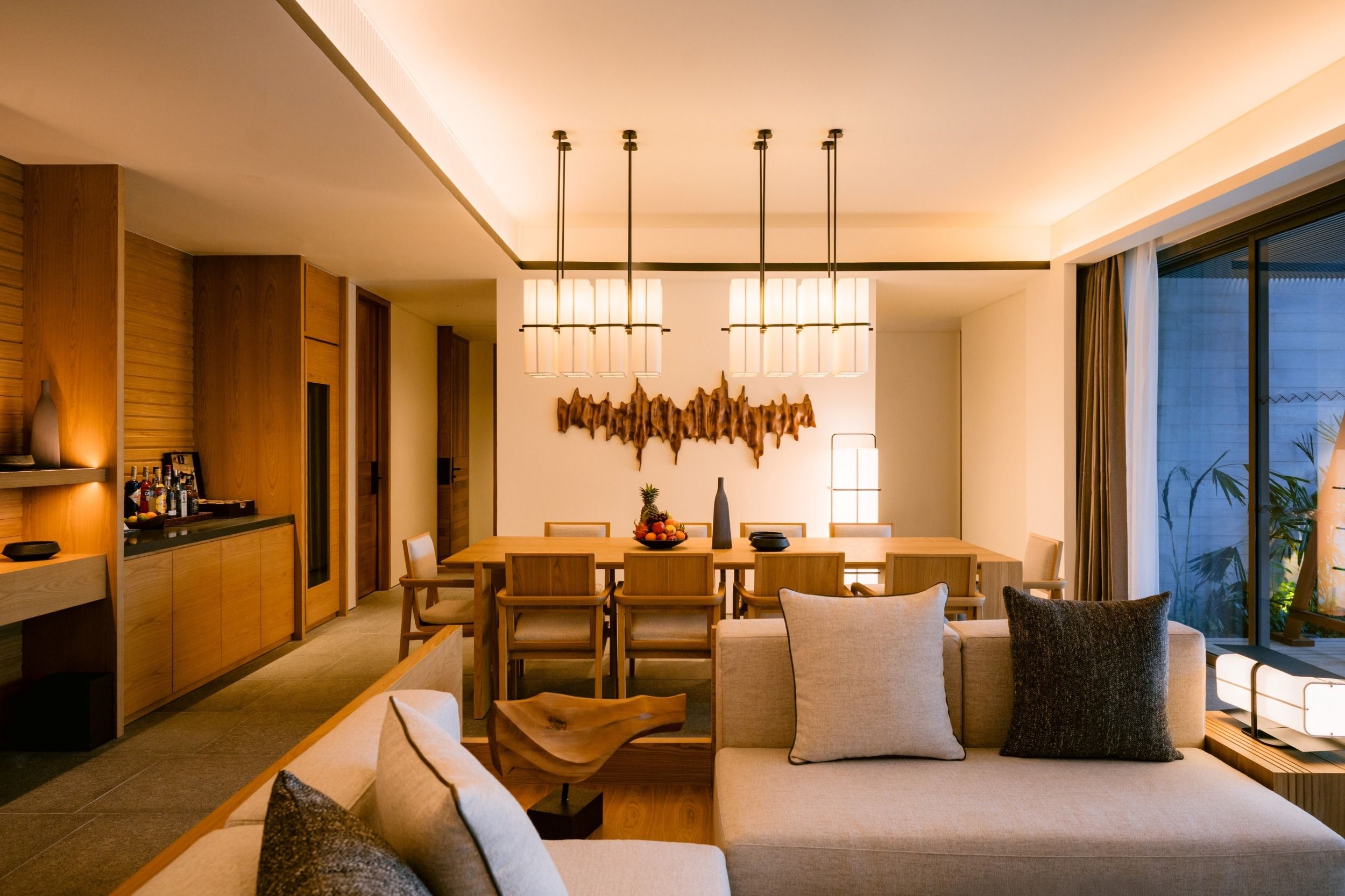 living area
