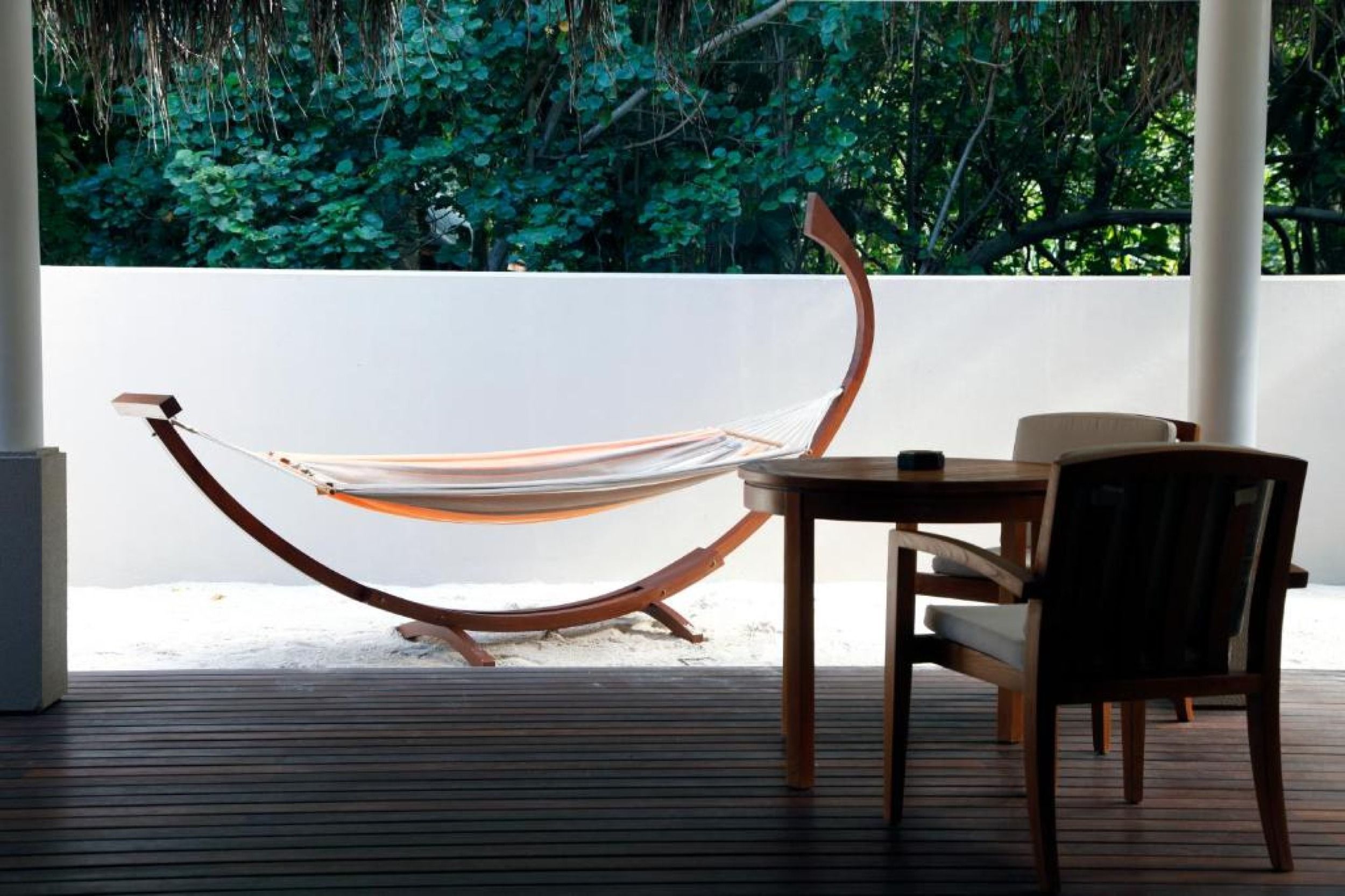 deck area