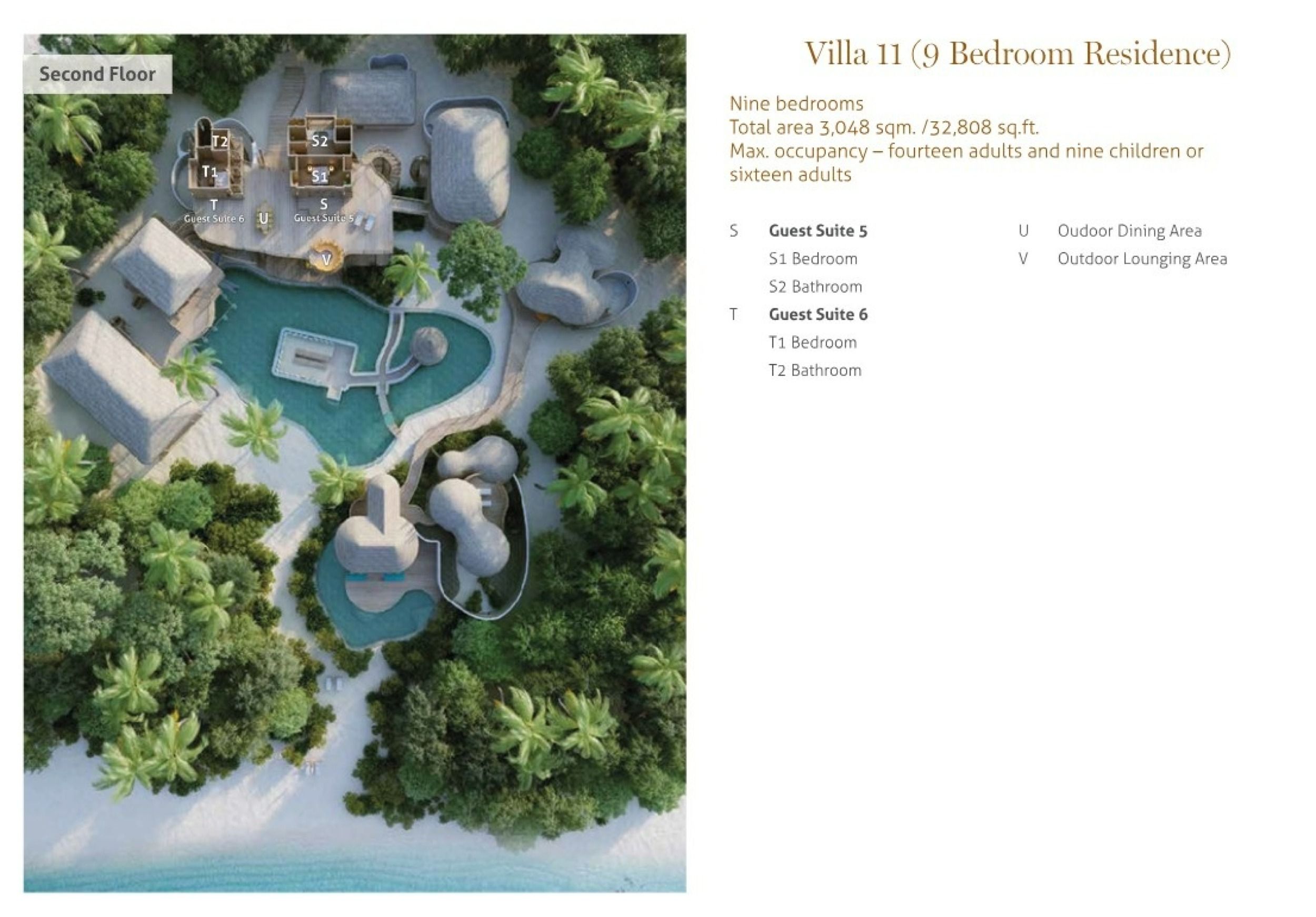 9 Bedroom Residence with Pool (Villa 11)