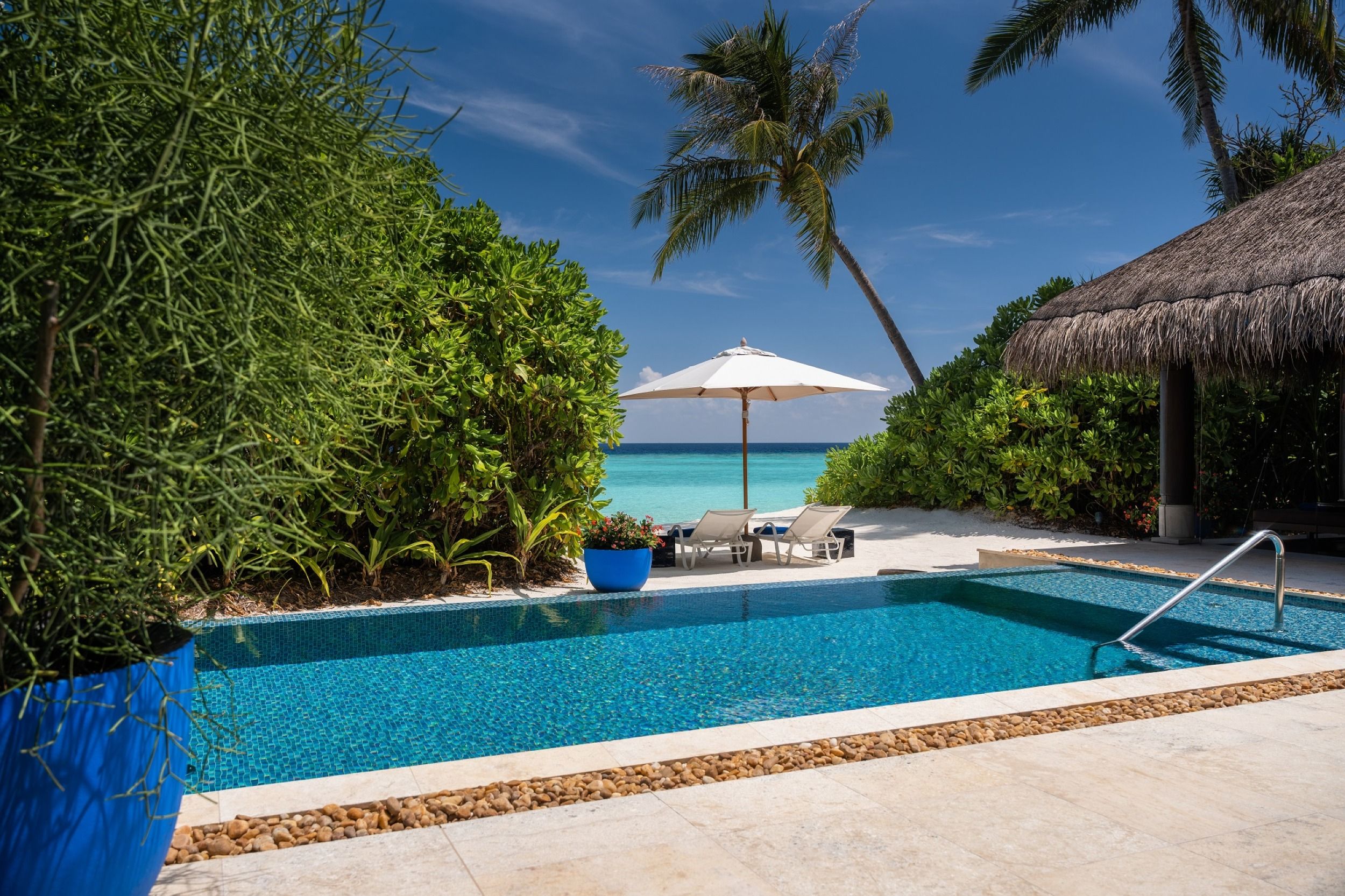 Beach Pool Villa - Velaa Private Island Maldives