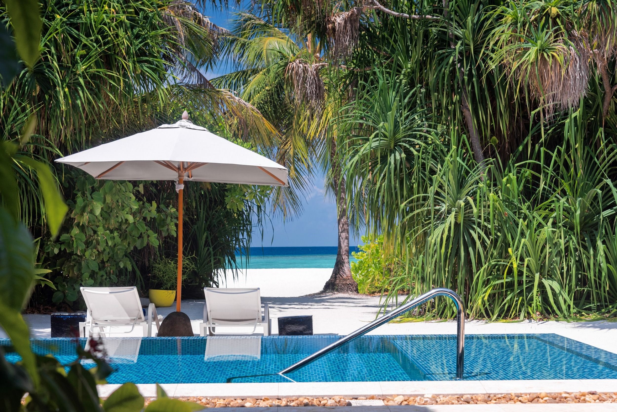 Deluxe Beach Pool Villa - Velaa Private Island Maldives
