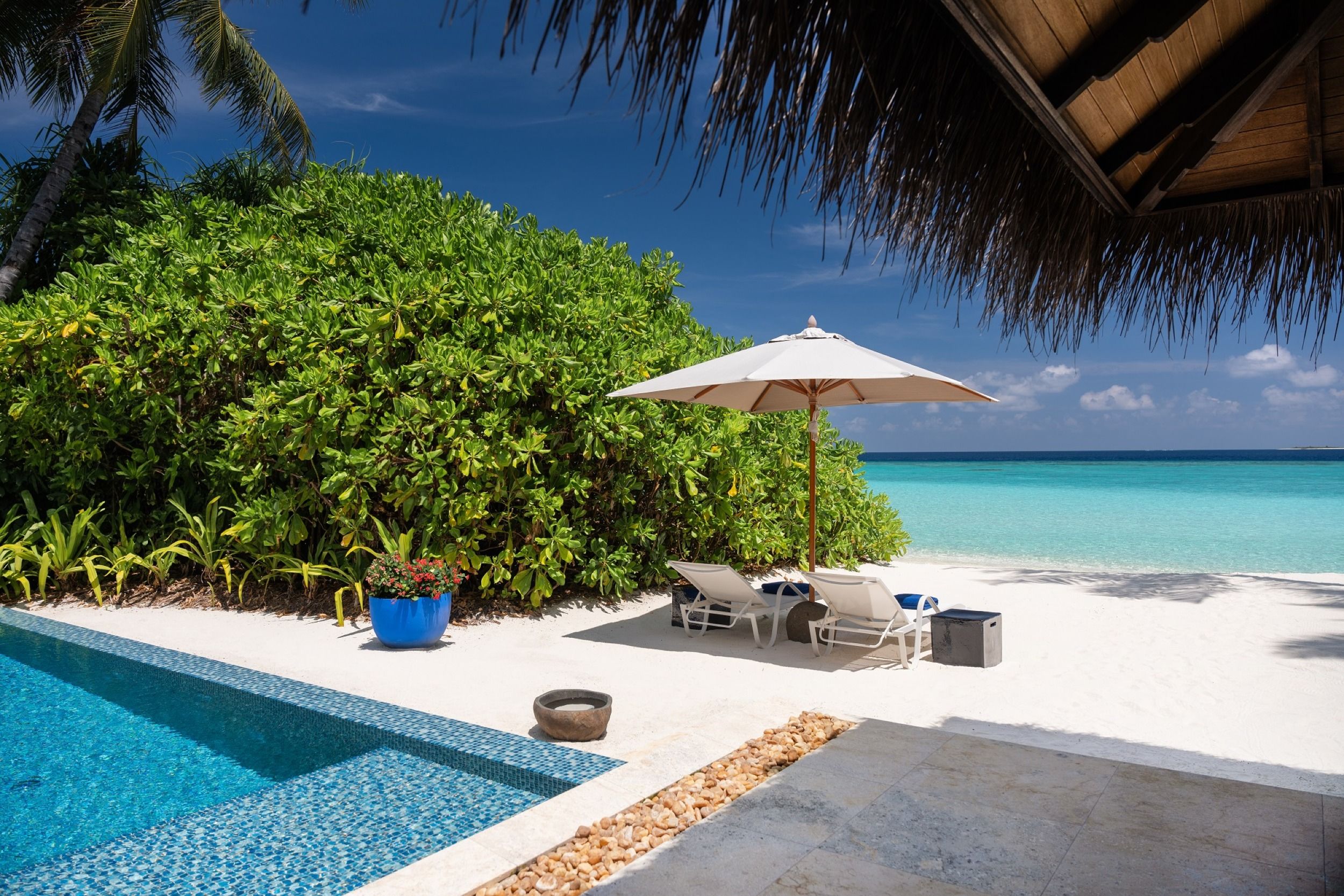 Beach Pool Villa - Velaa Private Island Maldives