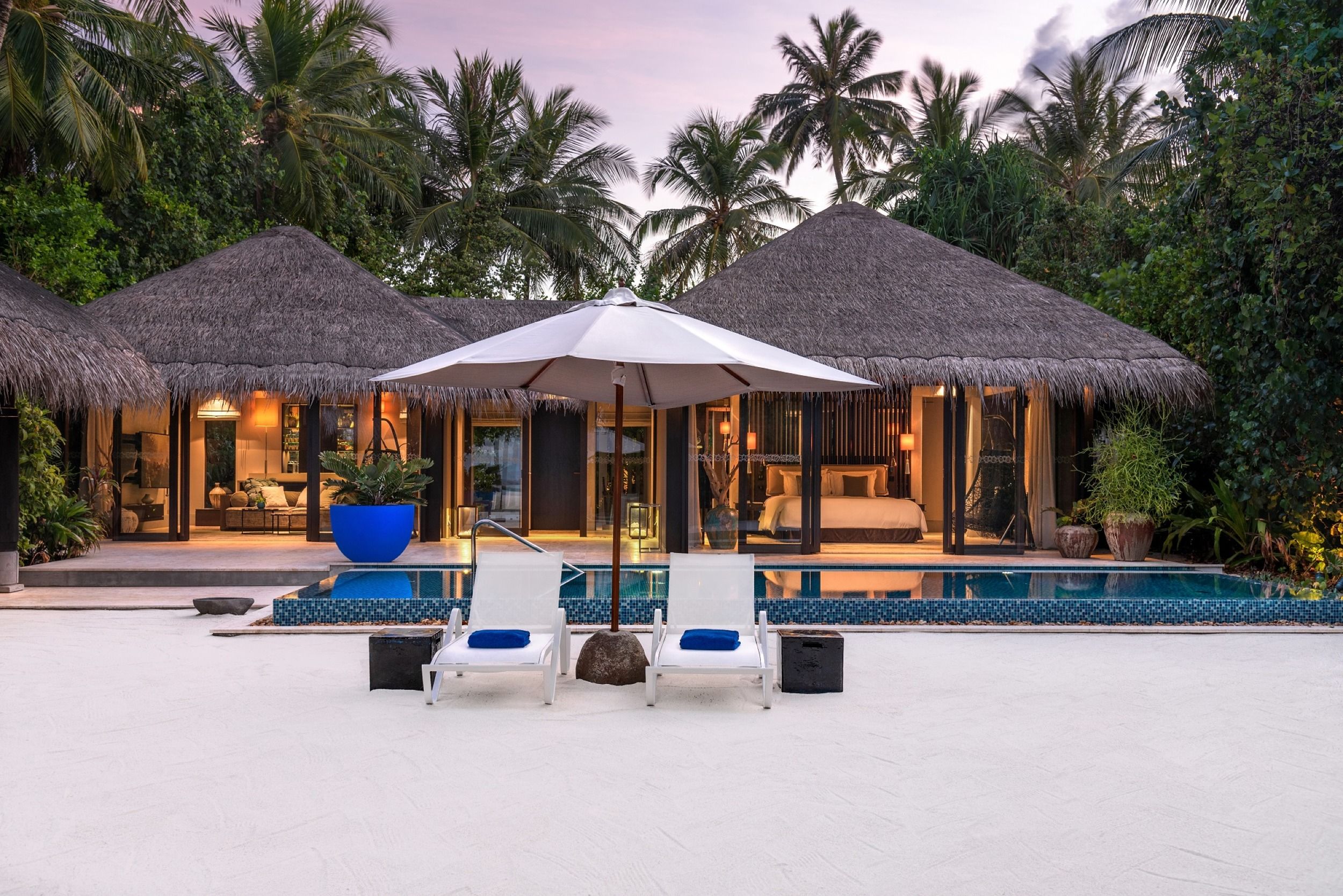 Deluxe Beach Pool Villa - Velaa Private Island Maldives