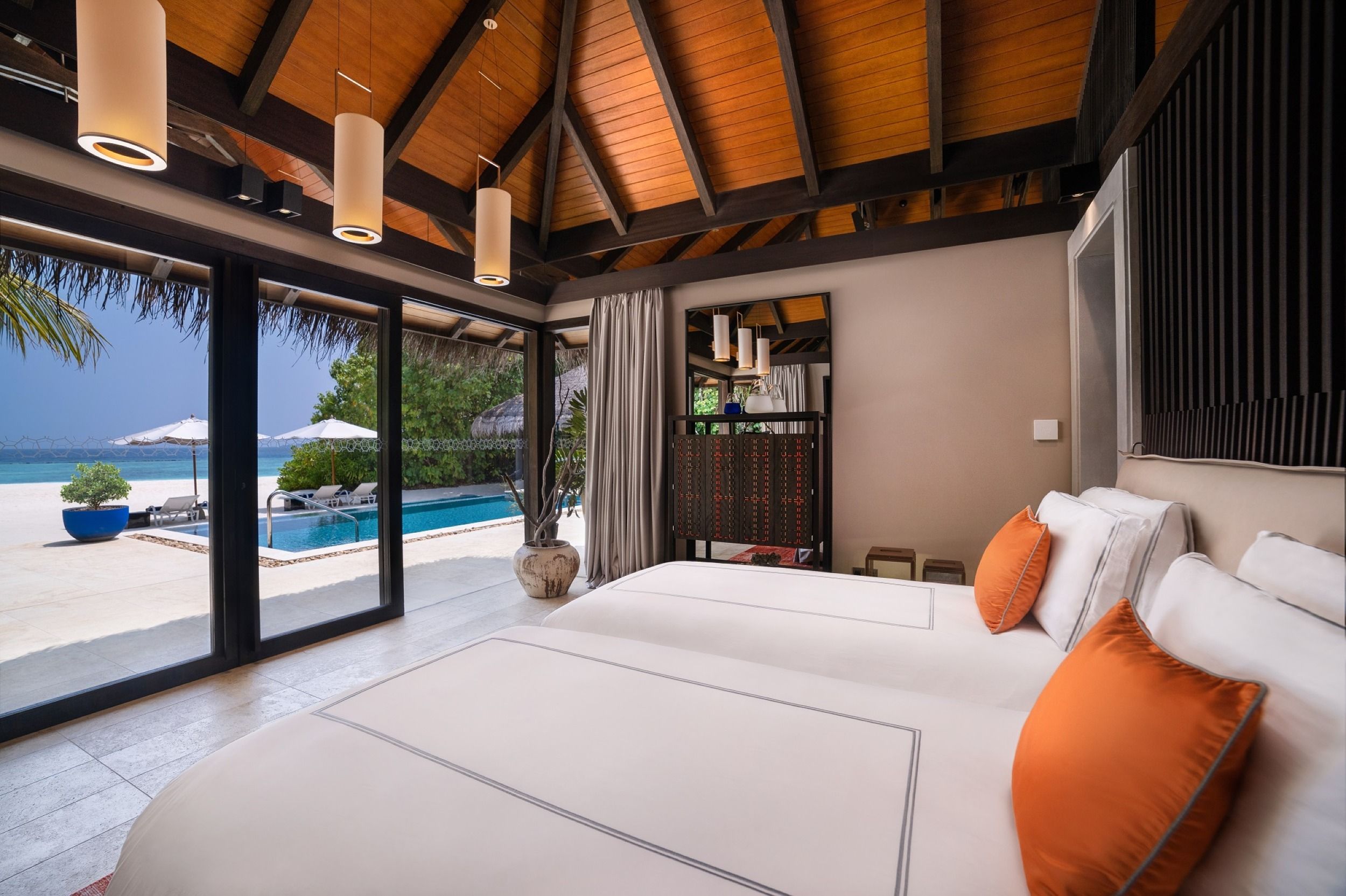 2 Bedroom Beach Pool House - Velaa Private Island Maldives