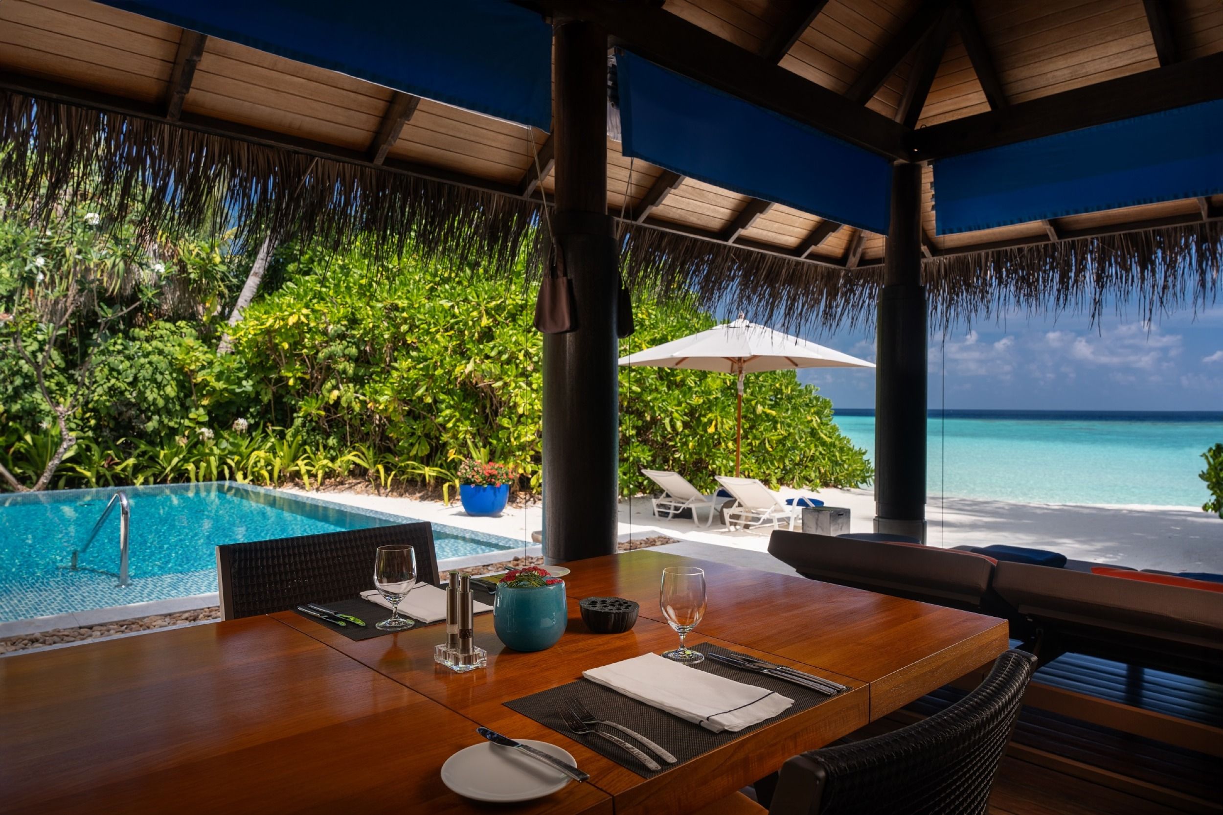 Beach Pool Villa - Velaa Private Island Maldives