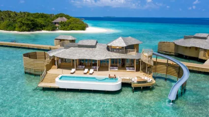 Best Maldives Resorts with Water Slides 