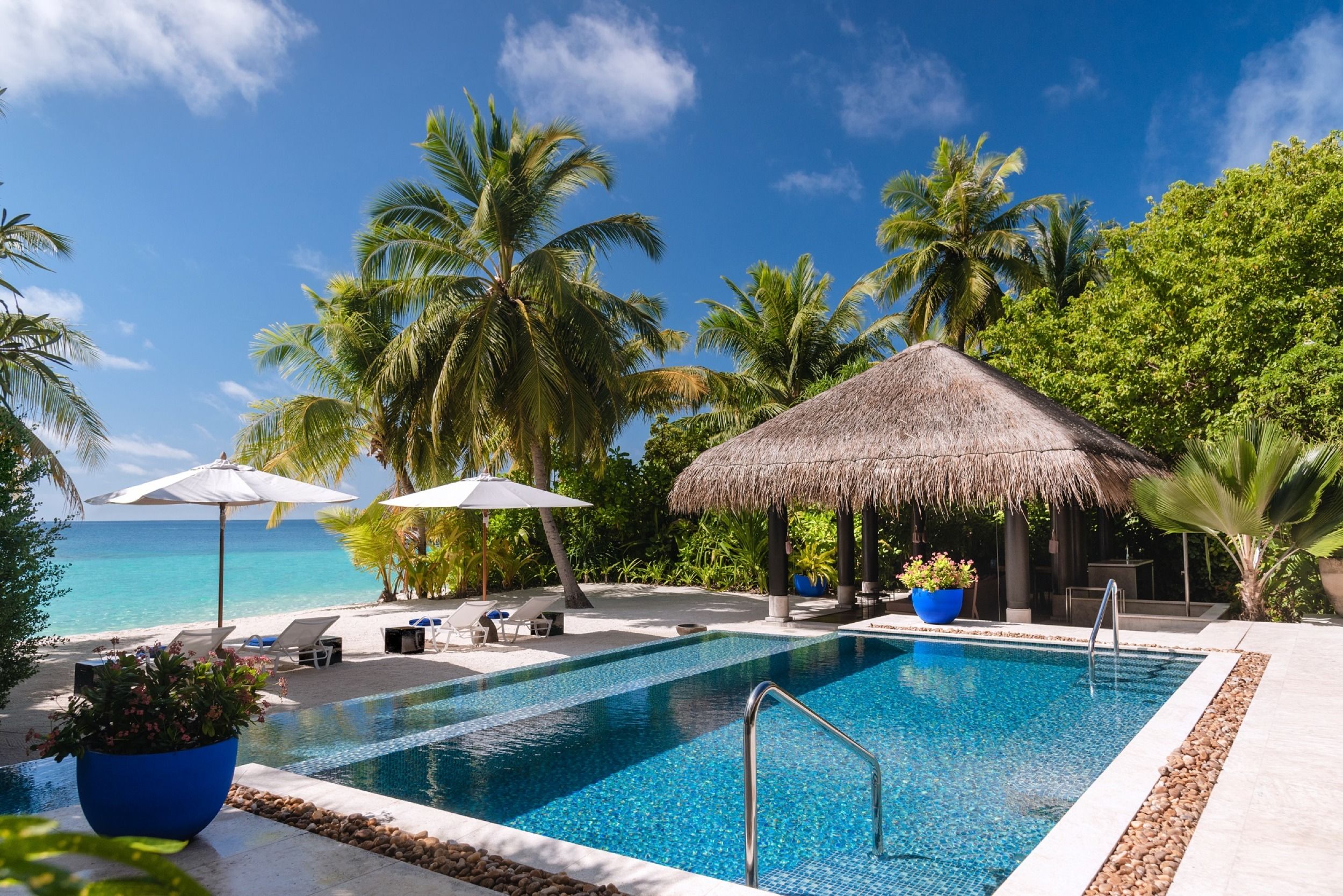 2 Bedroom Beach Pool House - Velaa Private Island Maldives
