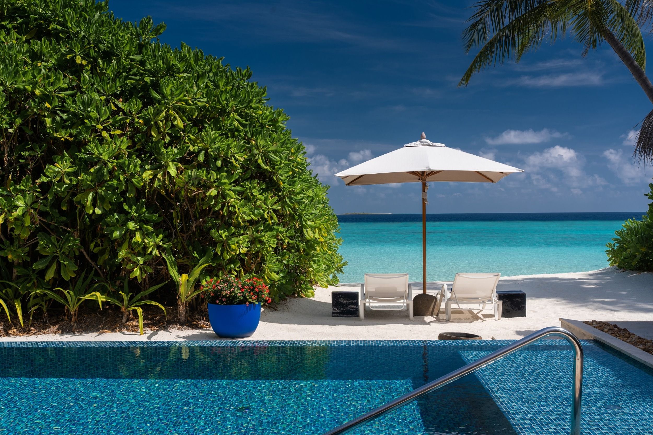 Beach Pool Villa - Velaa Private Island Maldives
