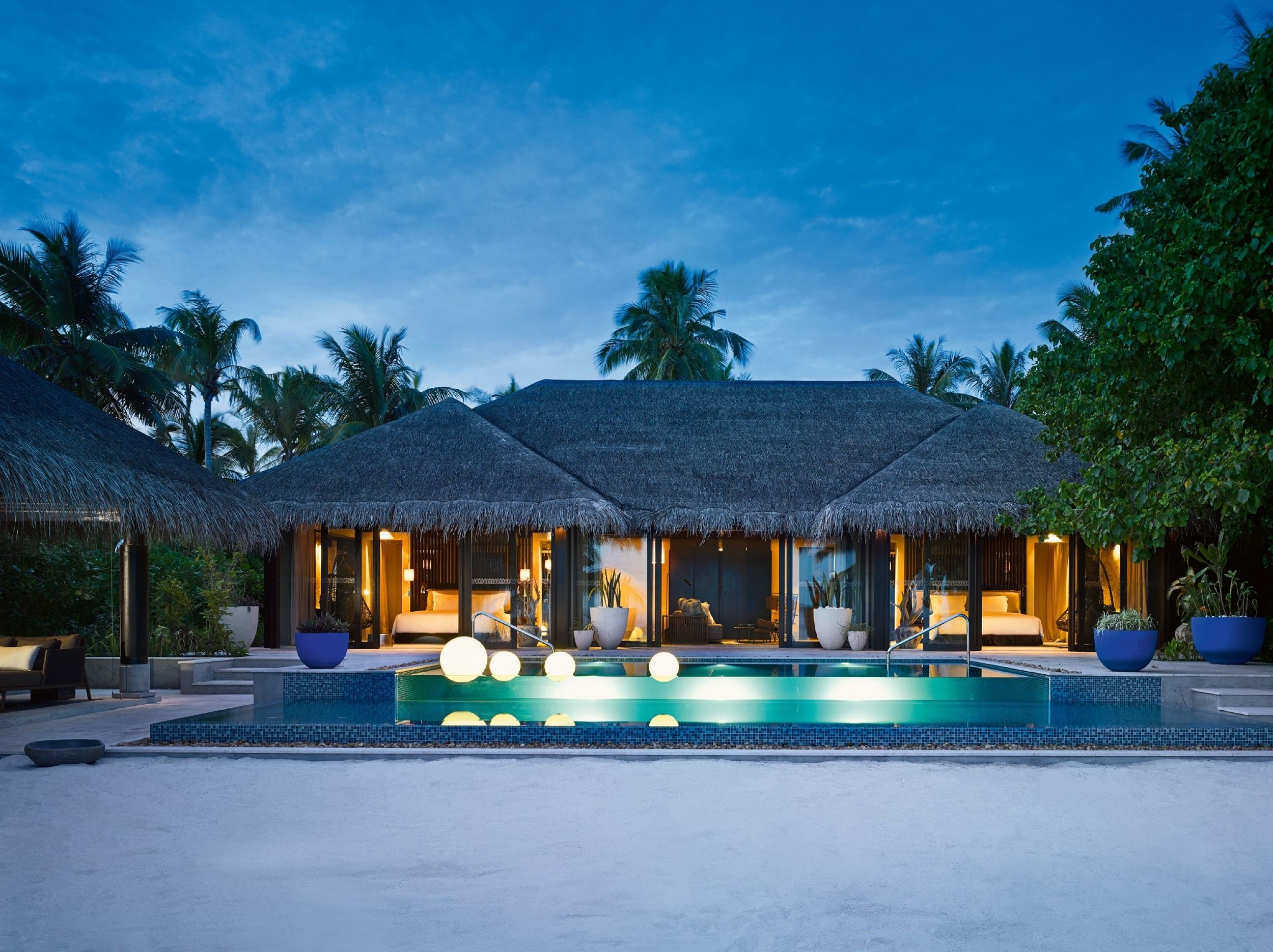 2 Bedroom Beach Pool House - Velaa Private Island Maldives