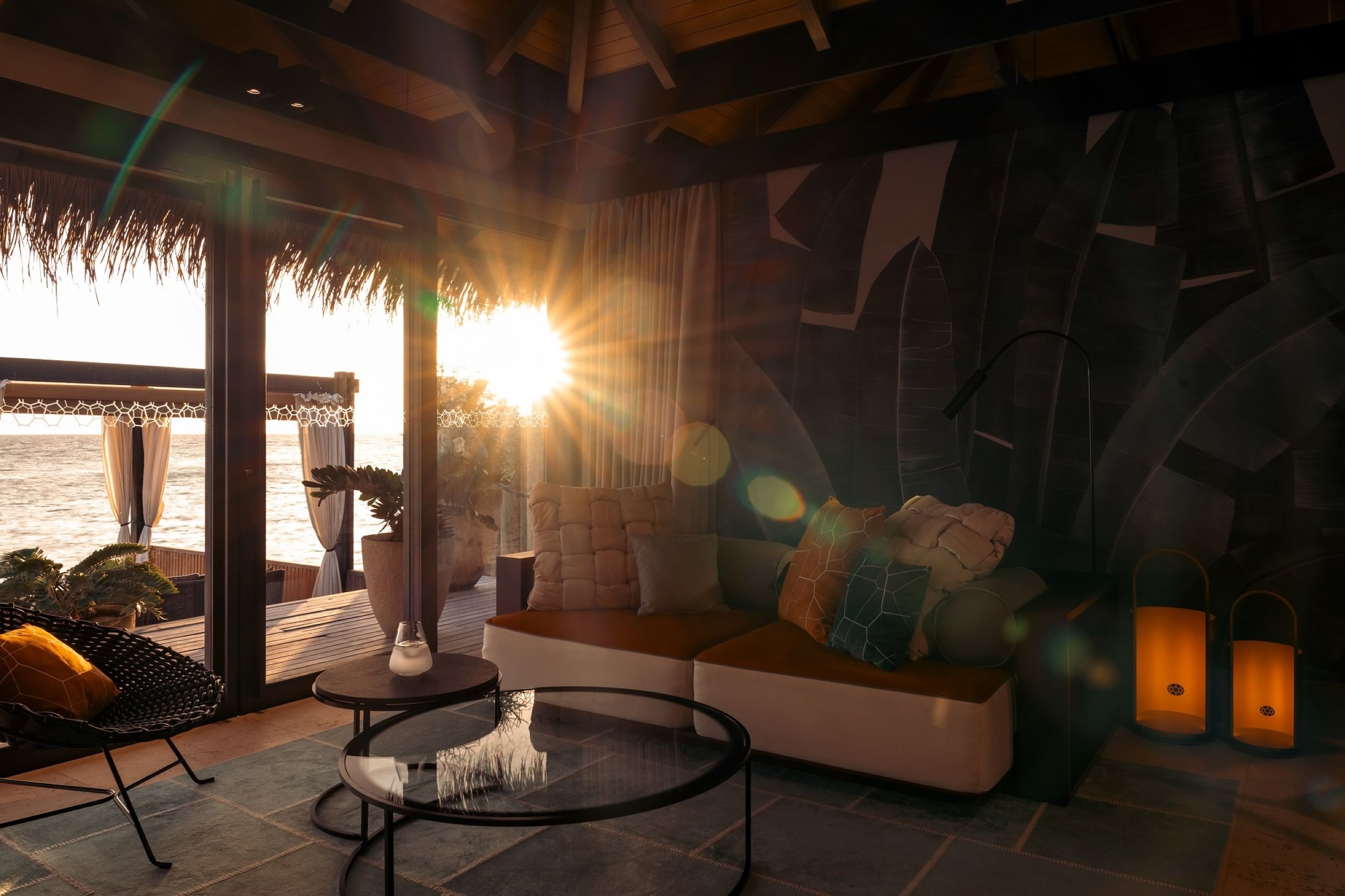 Sunset Deluxe Water Pool Villa - Velaa Private Island Maldives