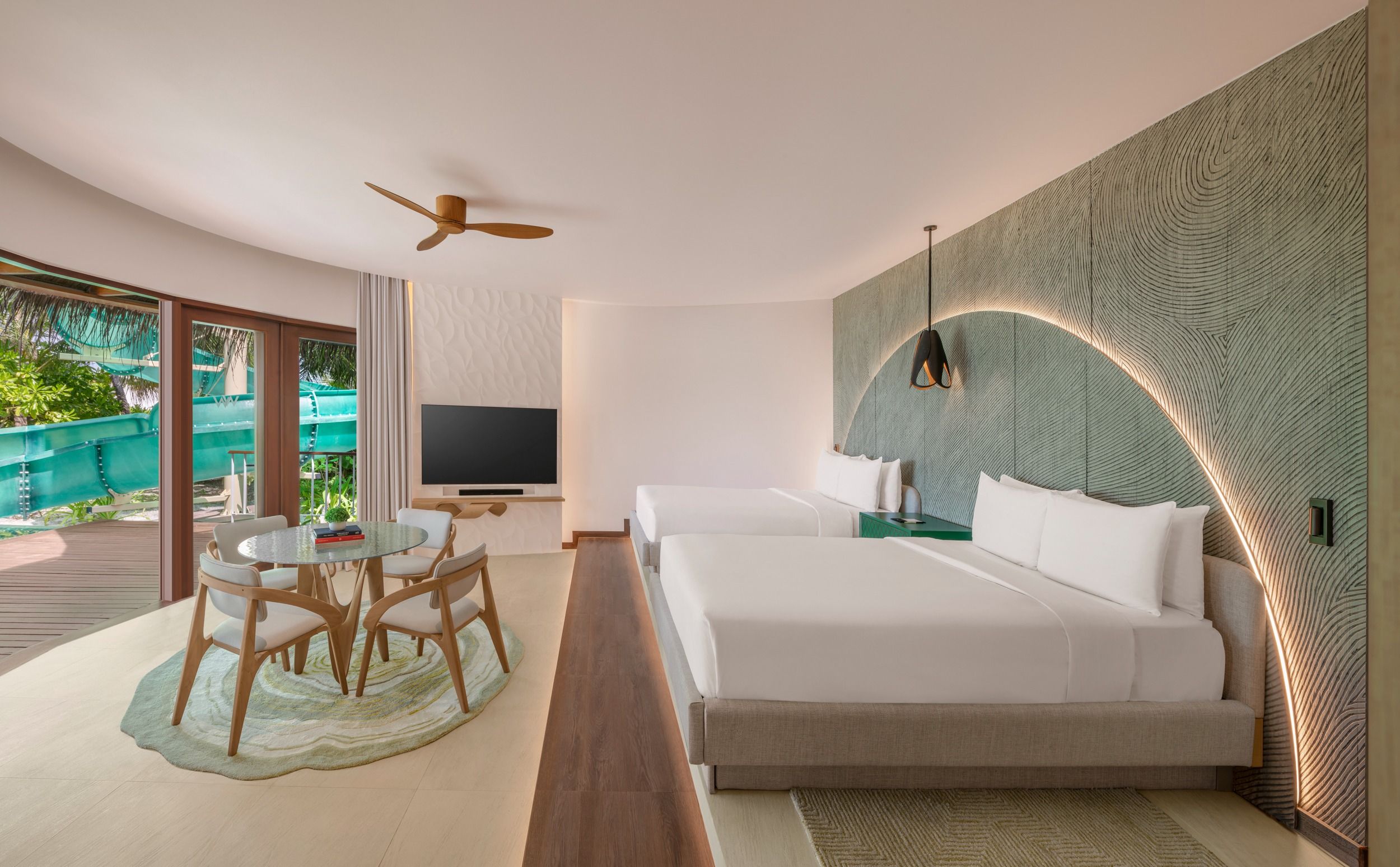 Oasis Beach Two Bedroom Villa - W Maldives