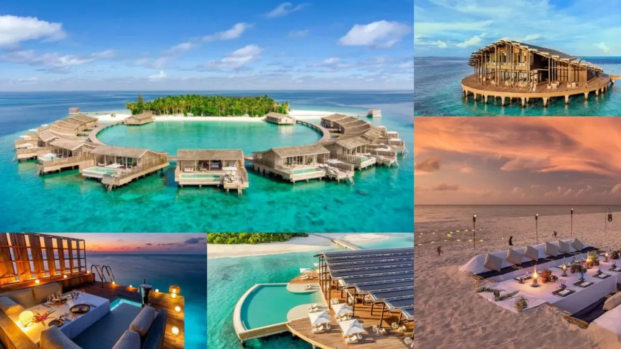 Kudadoo Maldives Private Island luxury adults-only resort with overwater residences and private infinity pools.