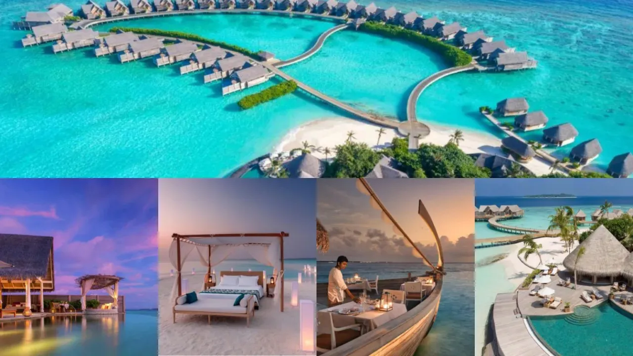 Milaidhoo Maldives luxury honeymoon resort with overwater villas in Baa Atoll
