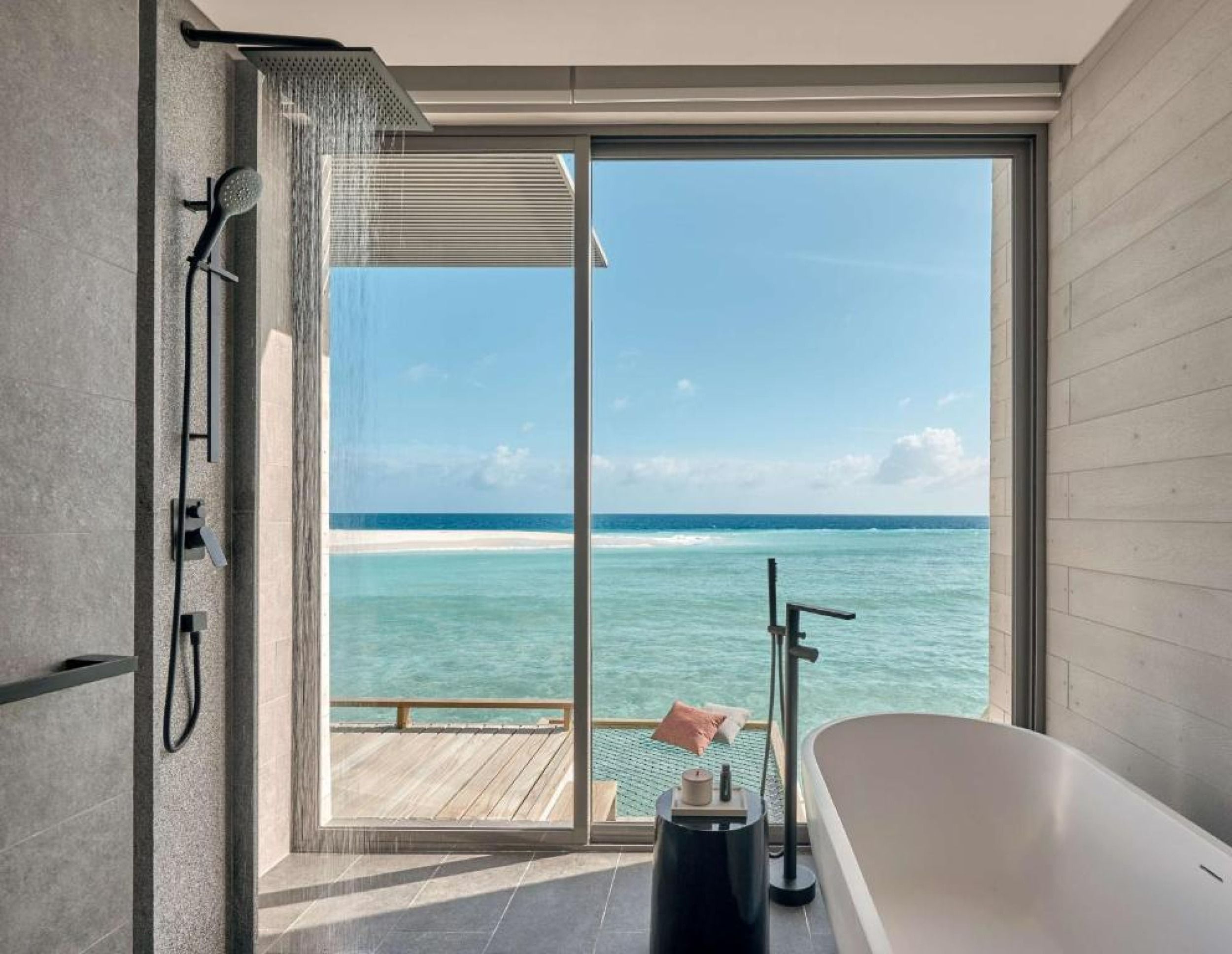 Bathroom of Sunset Overwater Pool Villa