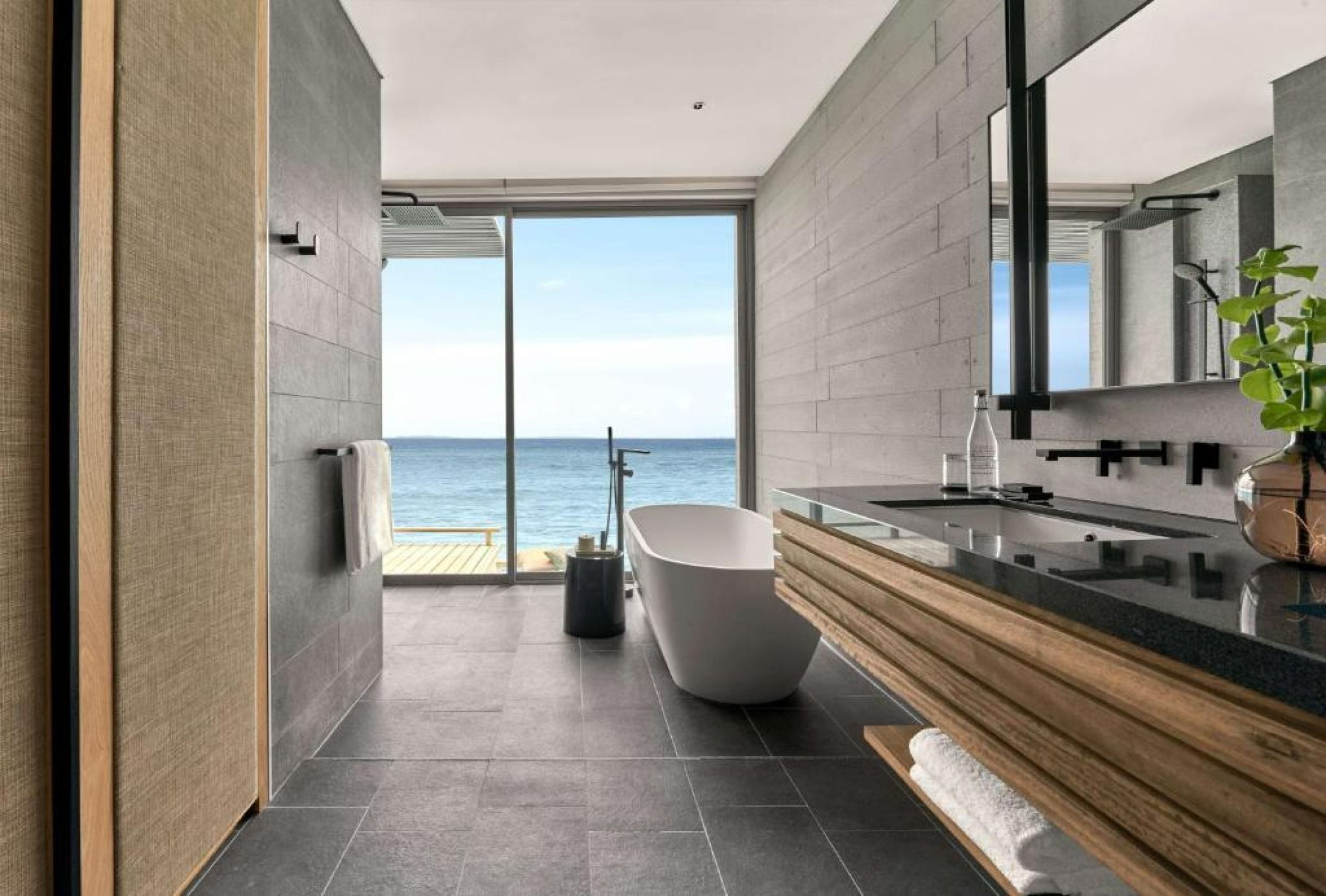 Bathroom of Sunset Overwater Pool Villa