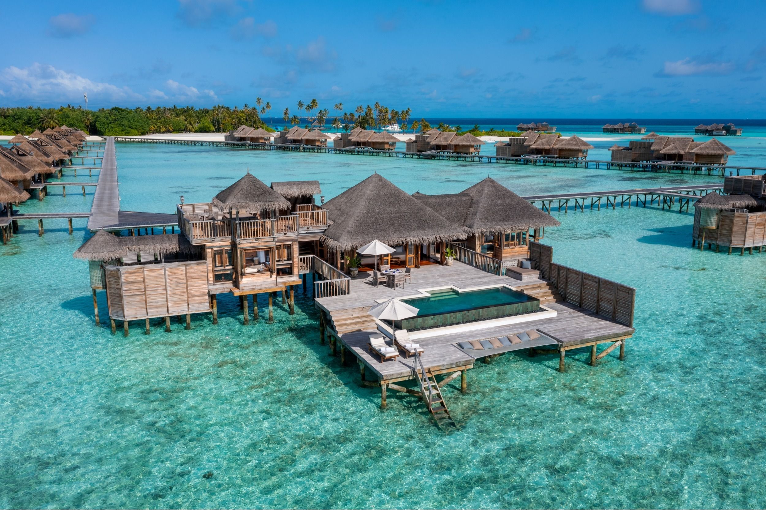 Residence with Pool Overview Gili Lankanfushi 